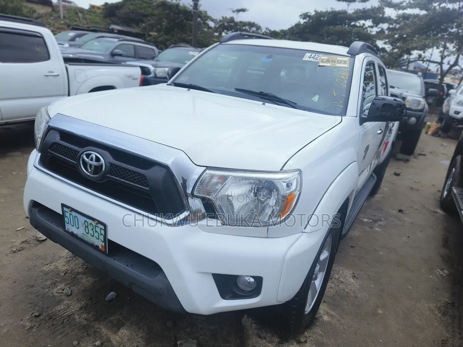 Toyota Tacoma 2015 White
