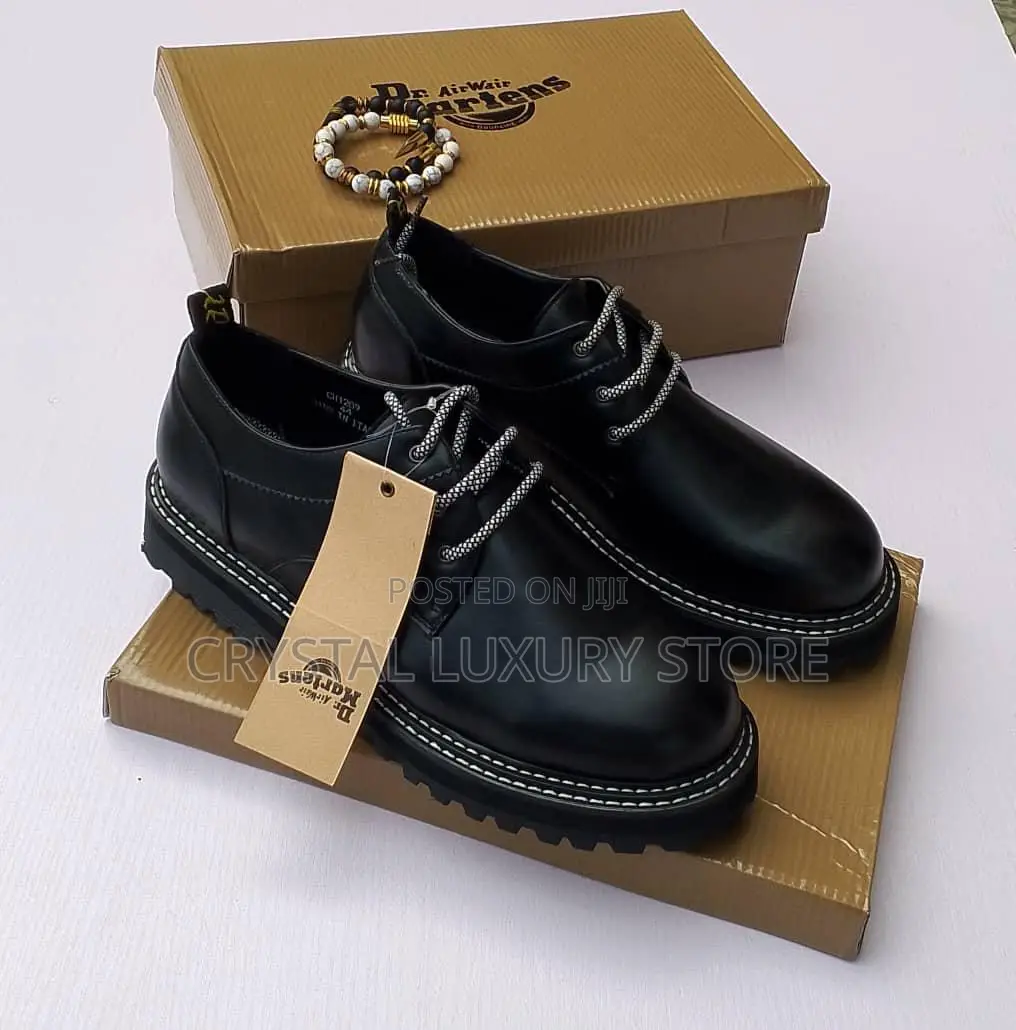 Dr Martens Quality Luxury Men Genuine Leather Shoe