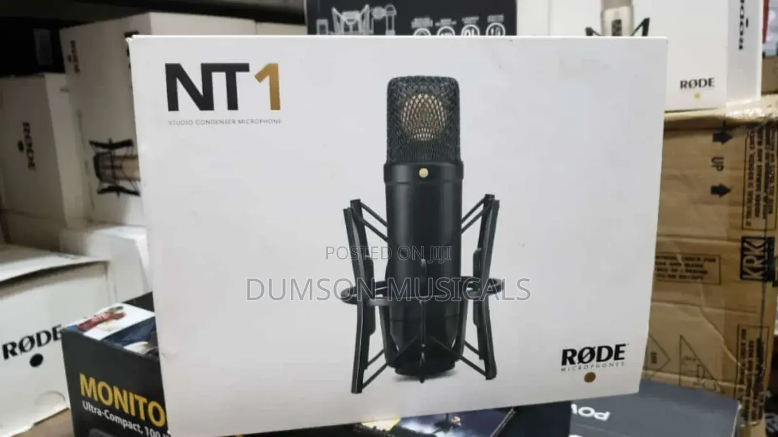 Rode Nt1 Condenser Studio Microphone