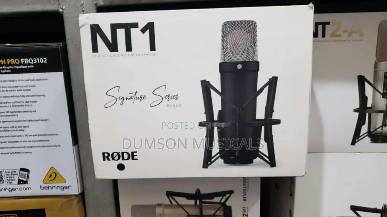 Rode Nt1 Condenser Studio Microphone