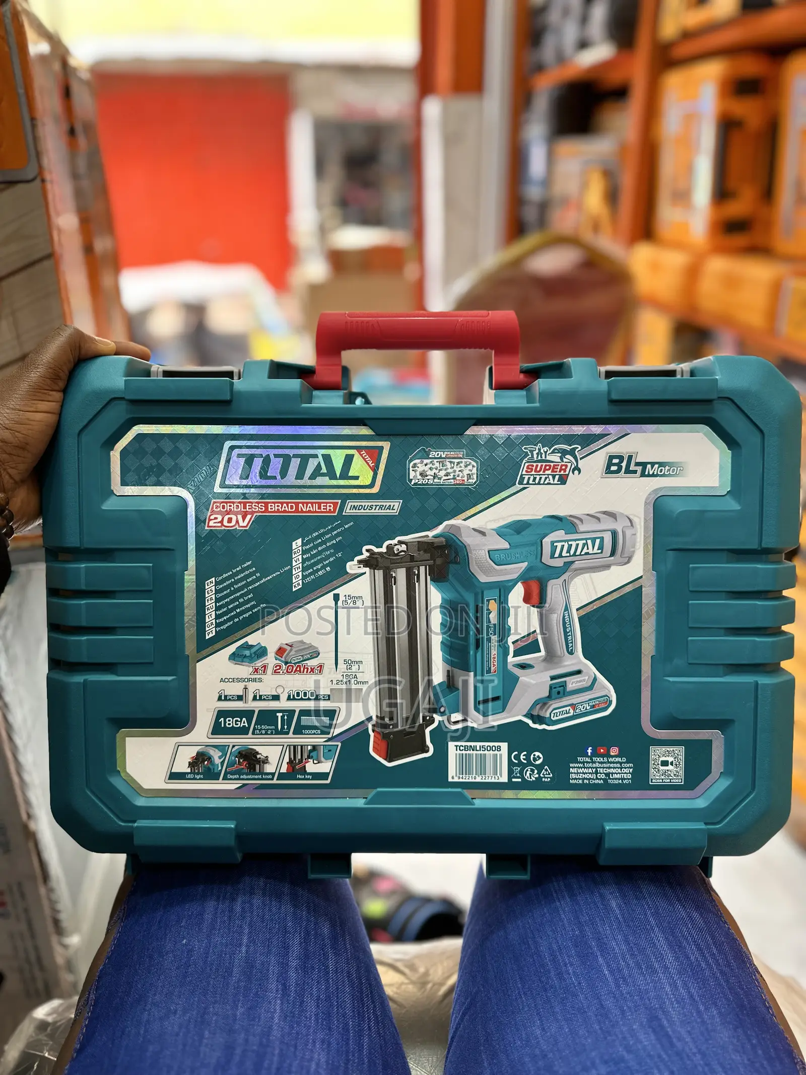 20v Total Brad Nailer (15-50mm)