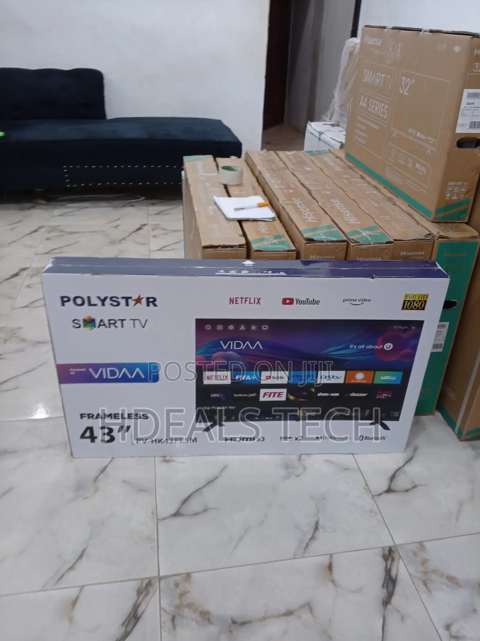 Spanking Smart TV - 43 Inches Polystar