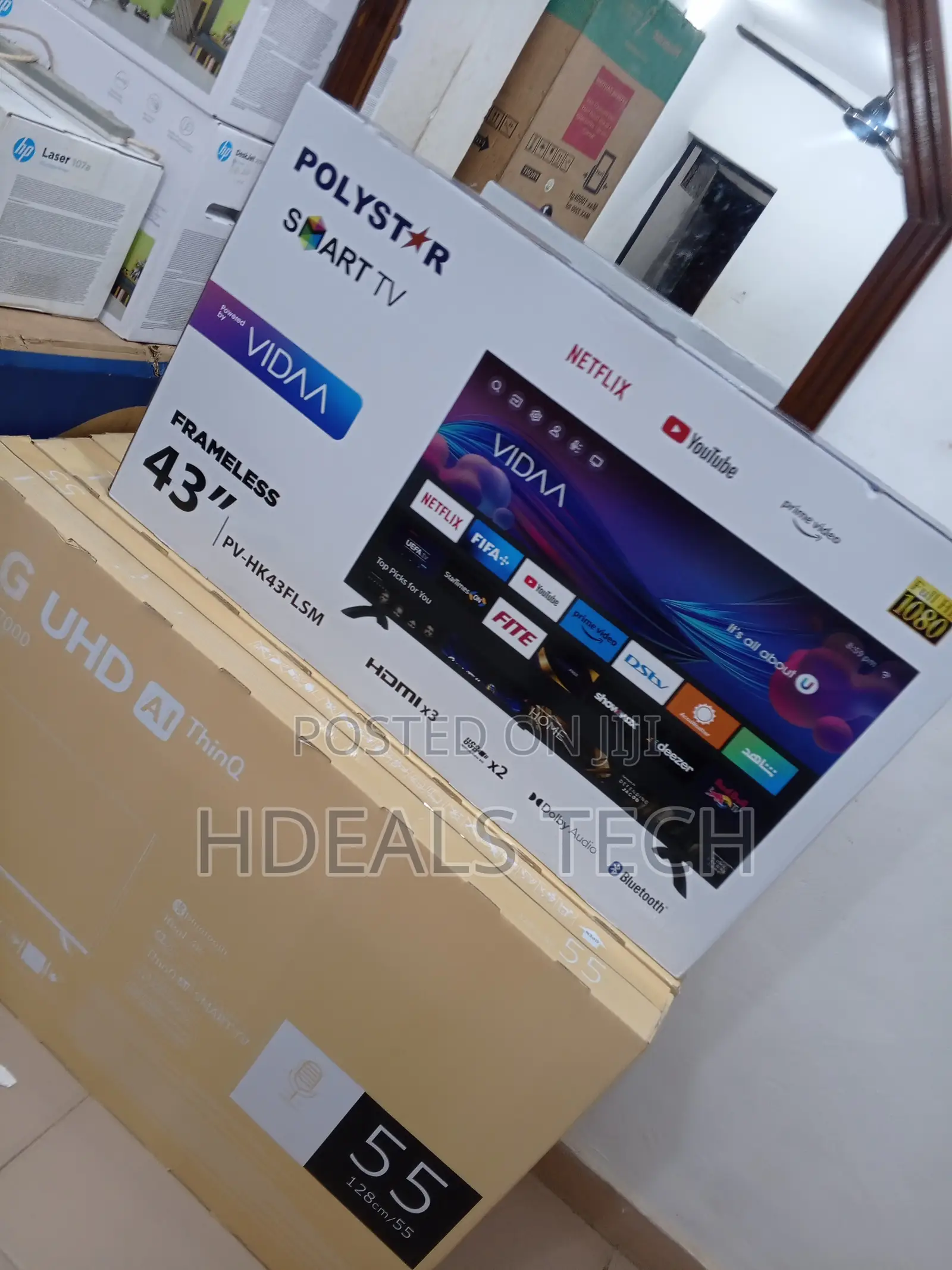 Spanking Smart TV - 43 Inches Polystar