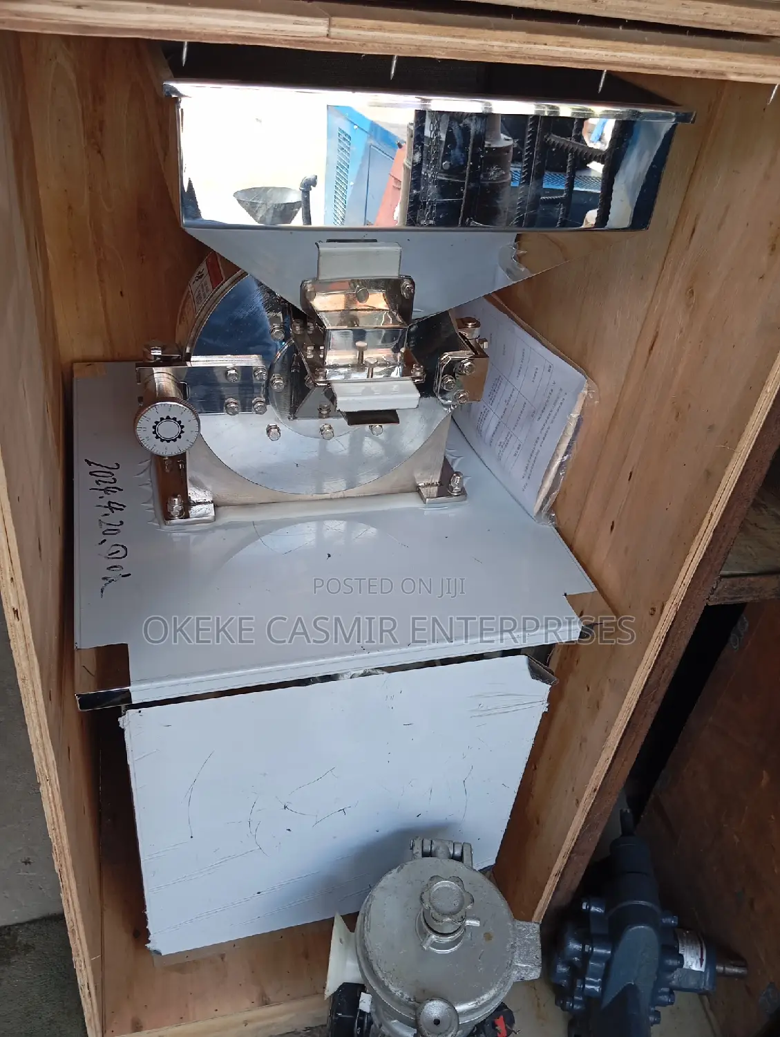 Stainless Steel Hammer Mill 7.5Hp