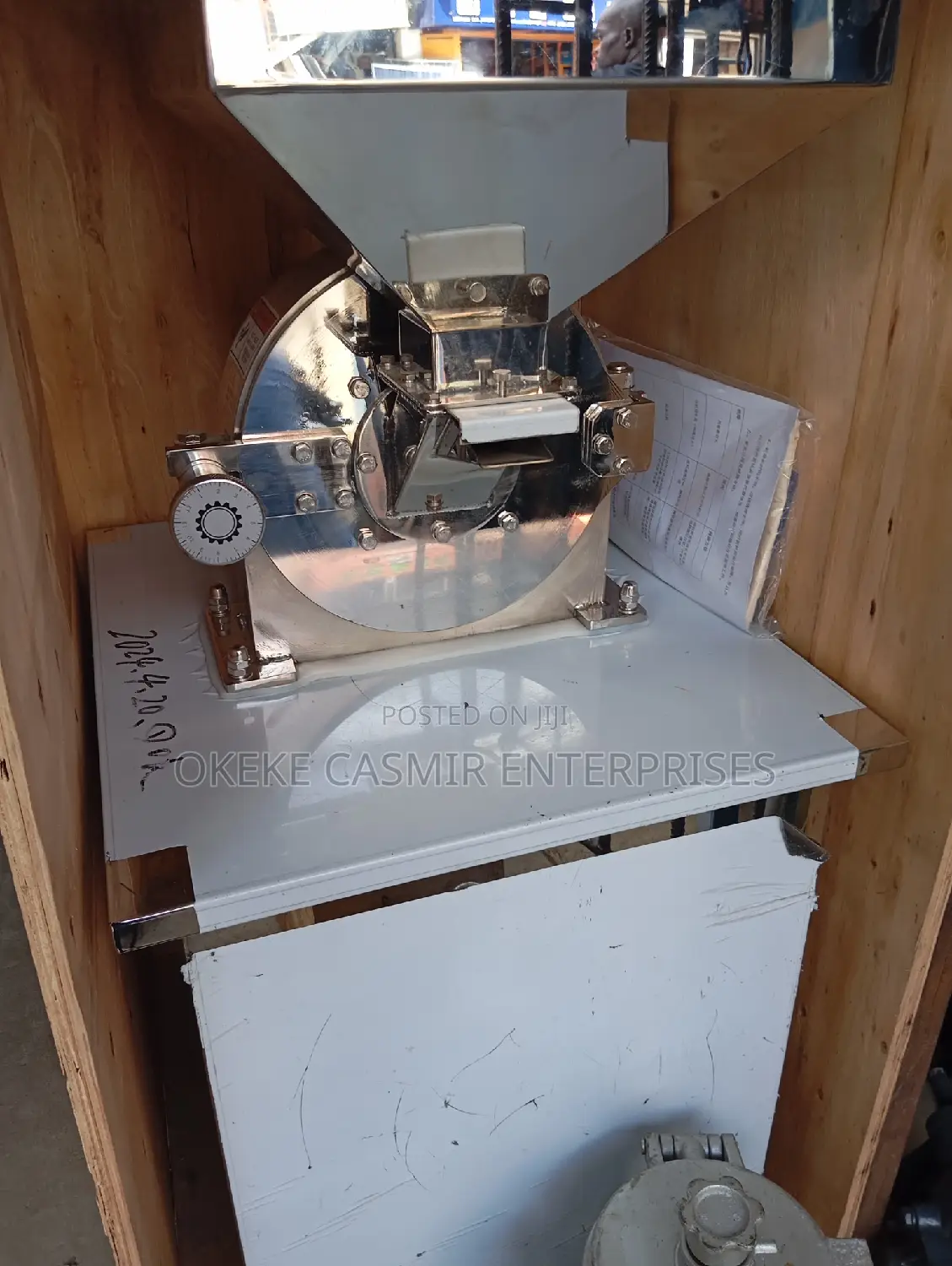 Stainless Steel Hammer Mill 7.5Hp