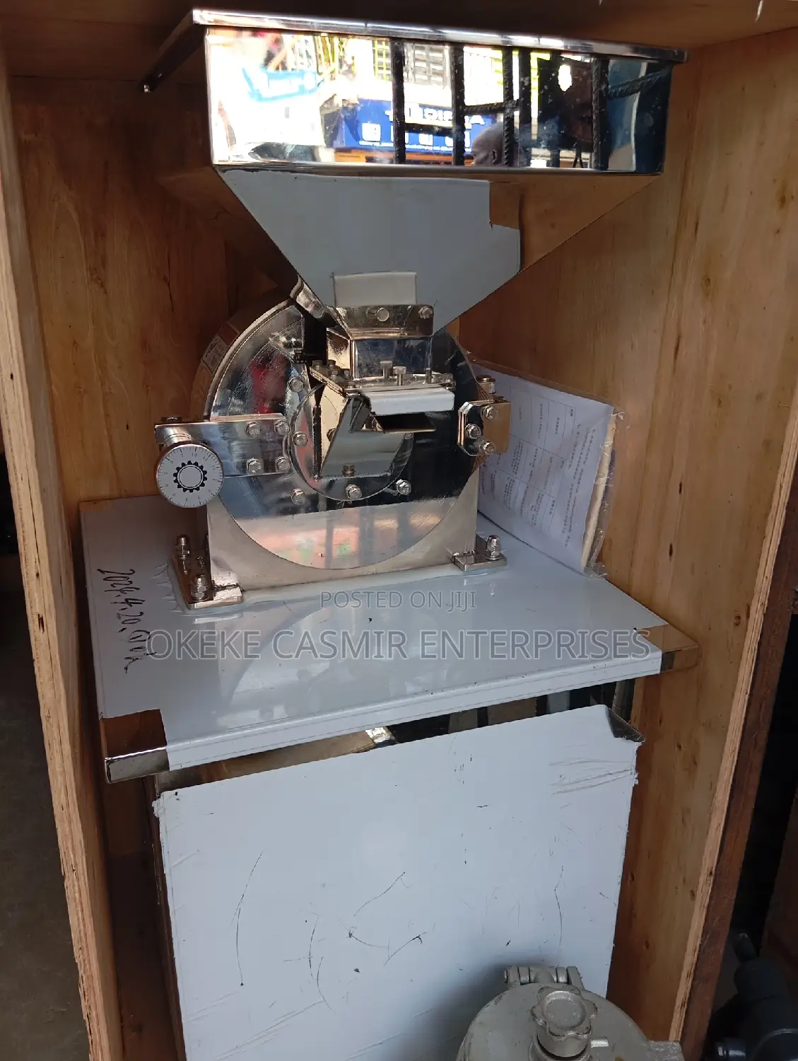 Stainless Steel Hammer Mill 7.5Hp