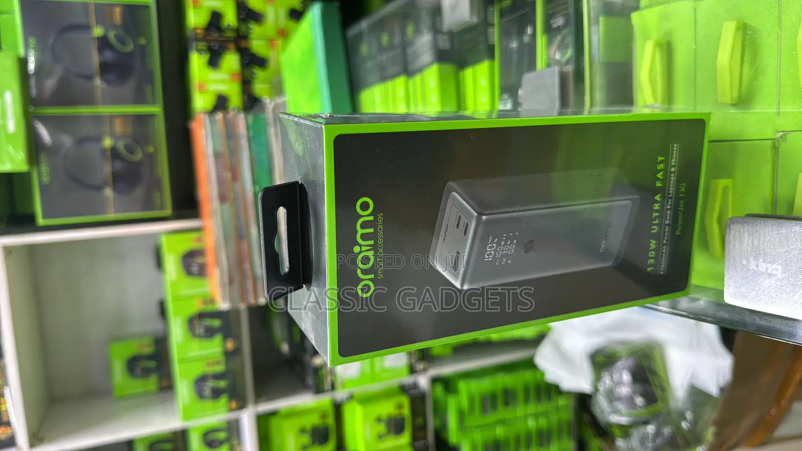 Oraimo Powerjet 130 27600mah 130W Power