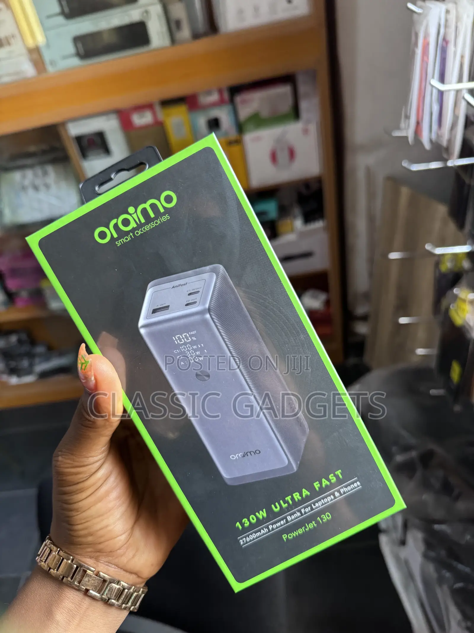 Oraimo Powerjet 130 27600mah 130W Power