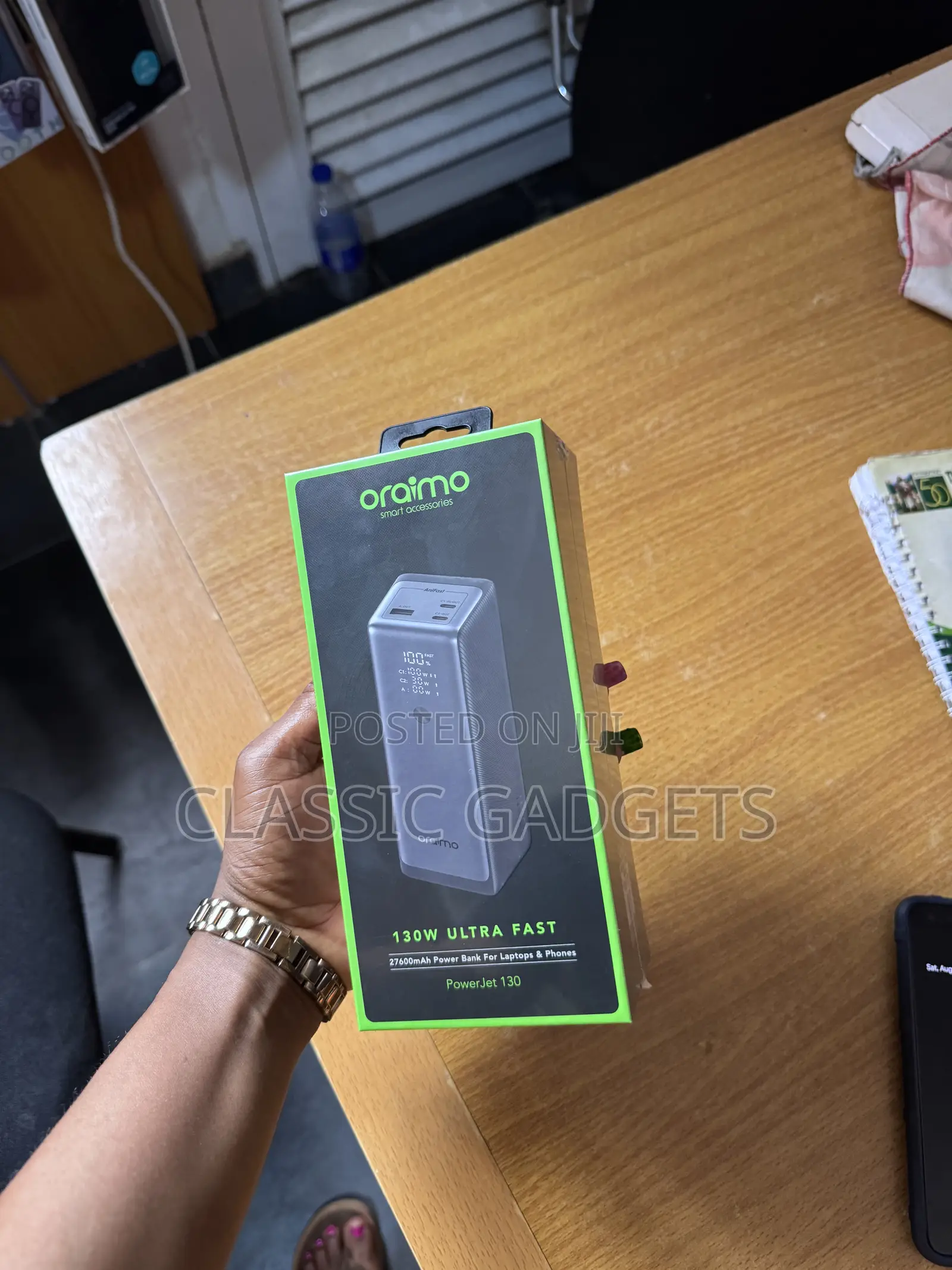 Oraimo Powerjet 130 27600mah 130W Power