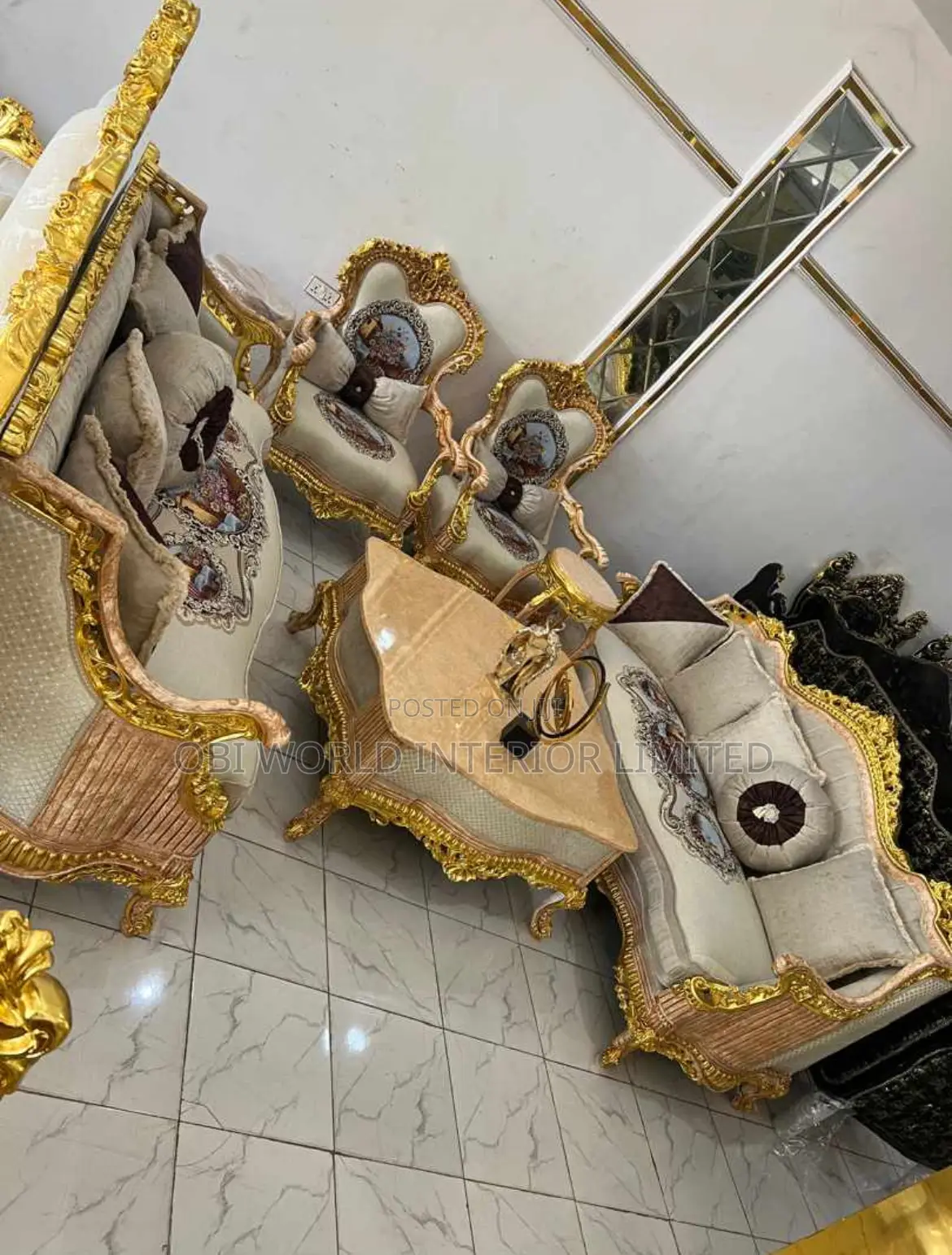 Royal Sofa Chair Set