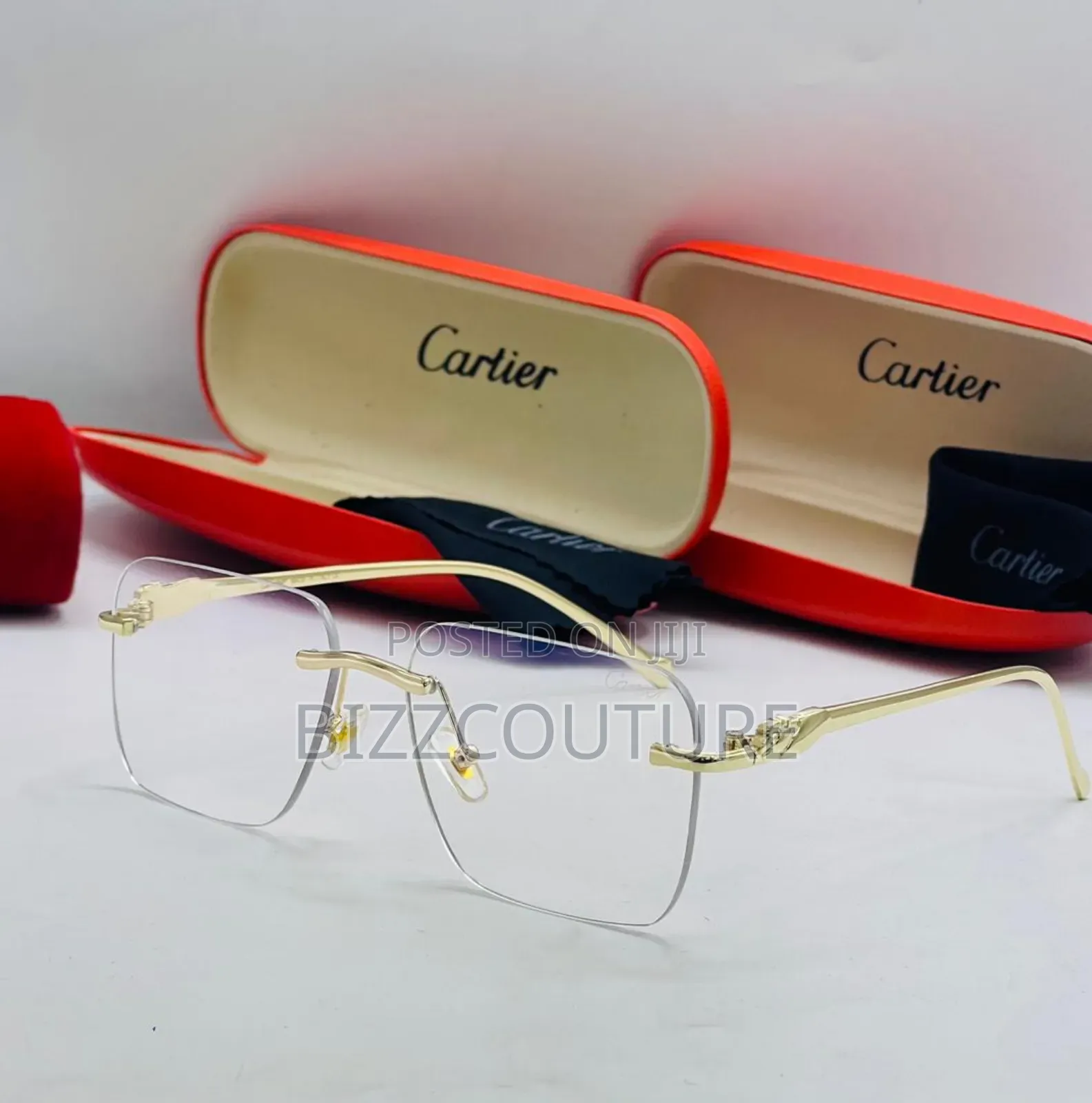 Original Cartier Eyewear Glasses Available in Store