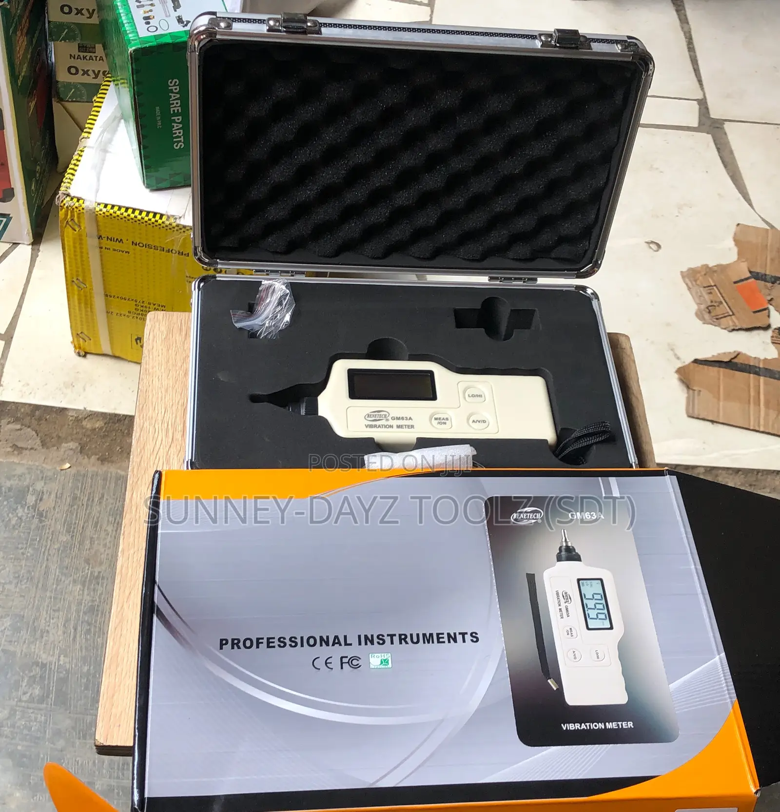 Benetech GM63A Vibration Meter