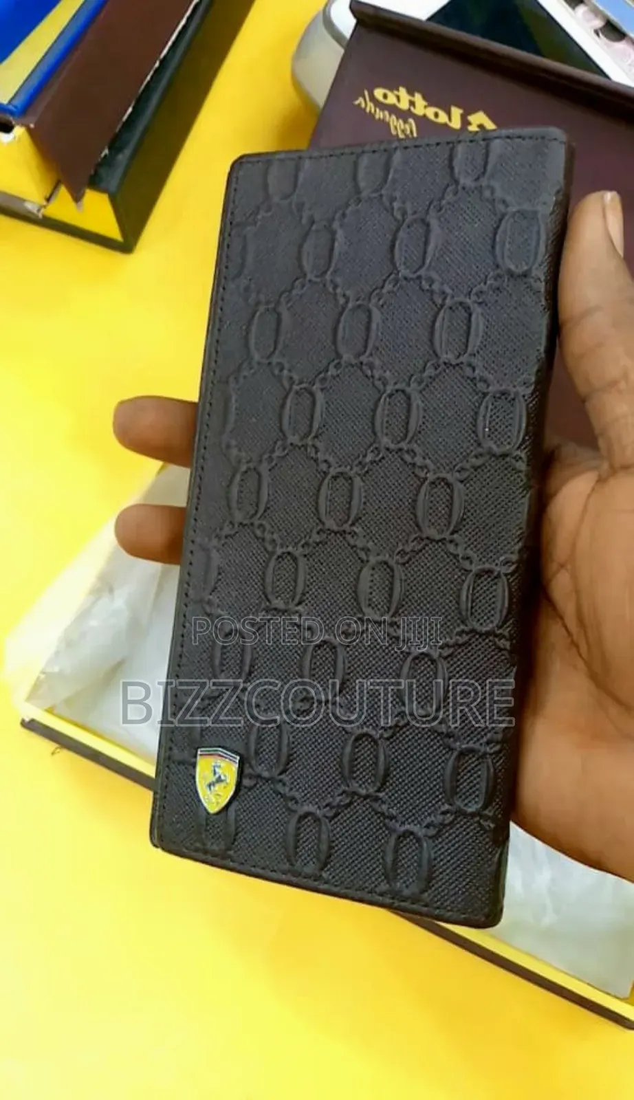 Original Ferrari Clutches Bags Available in Store