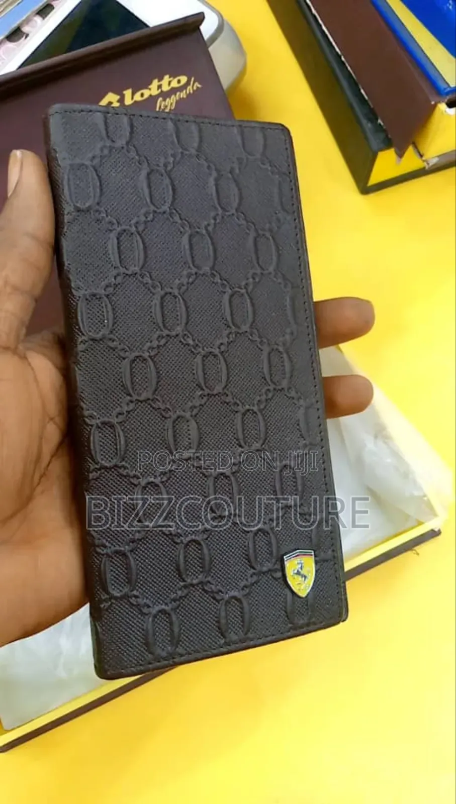 Original Ferrari Clutches Bags Available in Store