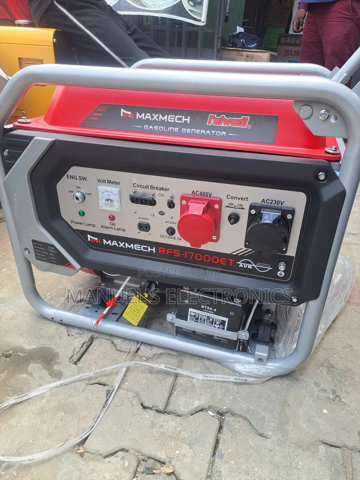 15kva Maxmech Three Phase Petrol Generator 100% Copper Coil