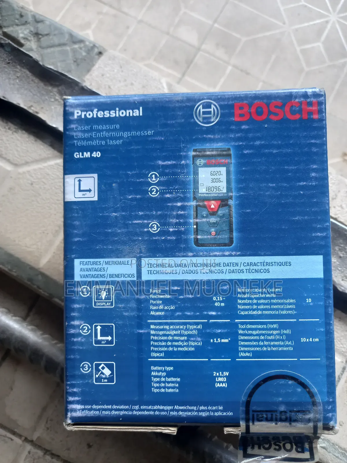 Laser Measure Tape