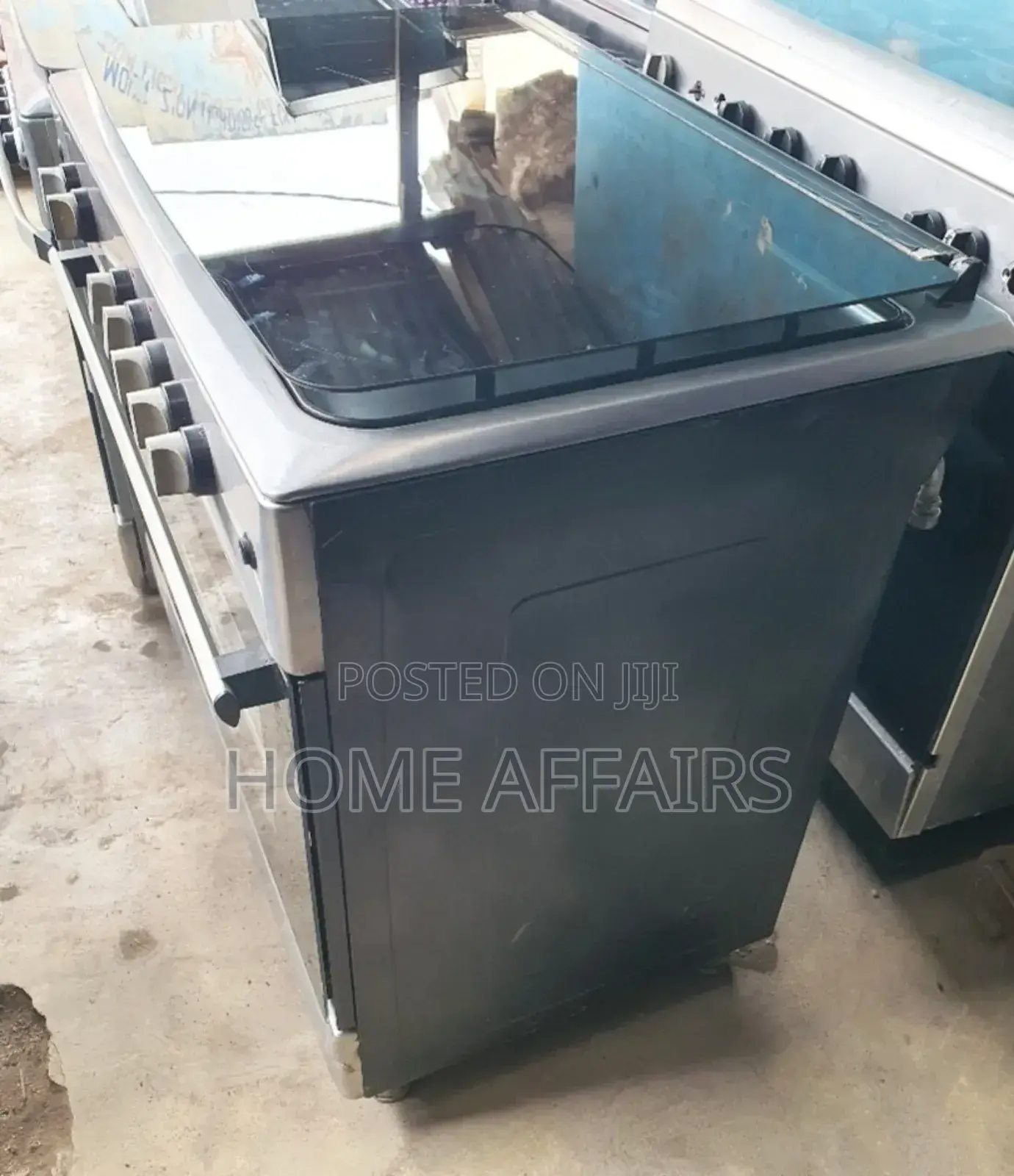 Tokunbo Maxi 6 Burner Big Gas Cooker + Oven Grill (Delivery)