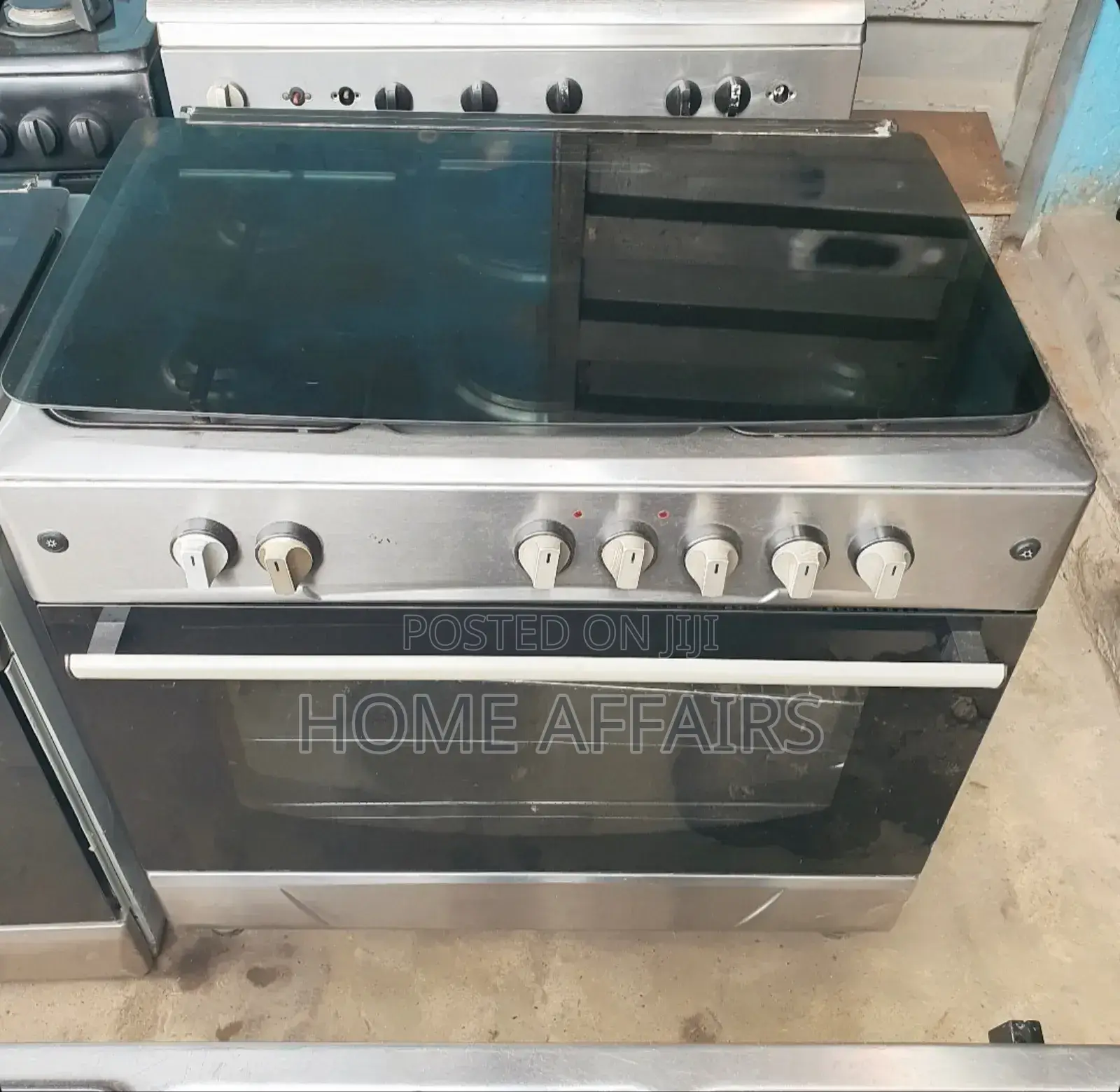 Tokunbo Maxi 6 Burner Big Gas Cooker + Oven Grill (Delivery)