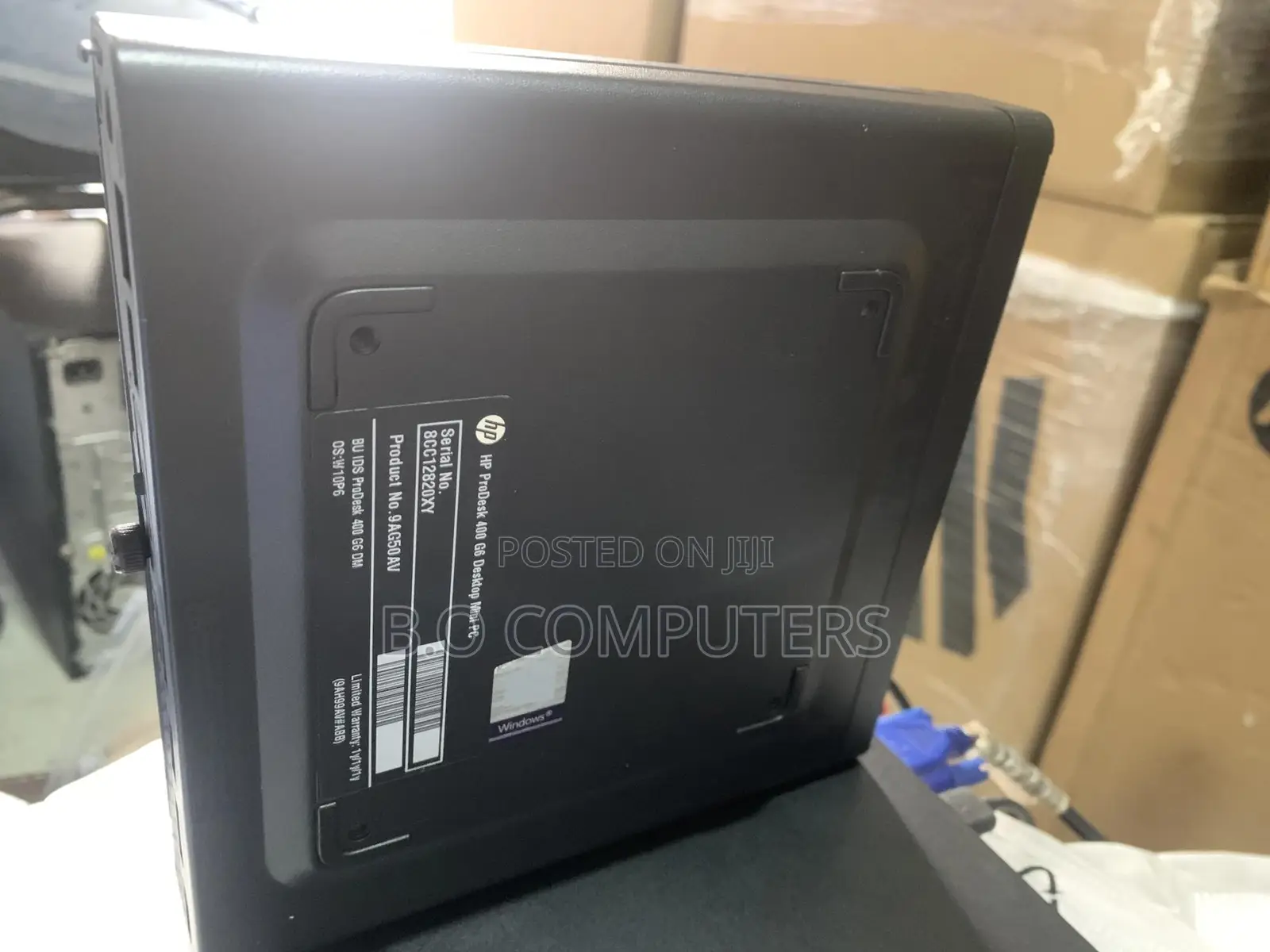 New Desktop Computer HP ProDesk 600 G6 16GB Intel Core i5 SSD 256GB
