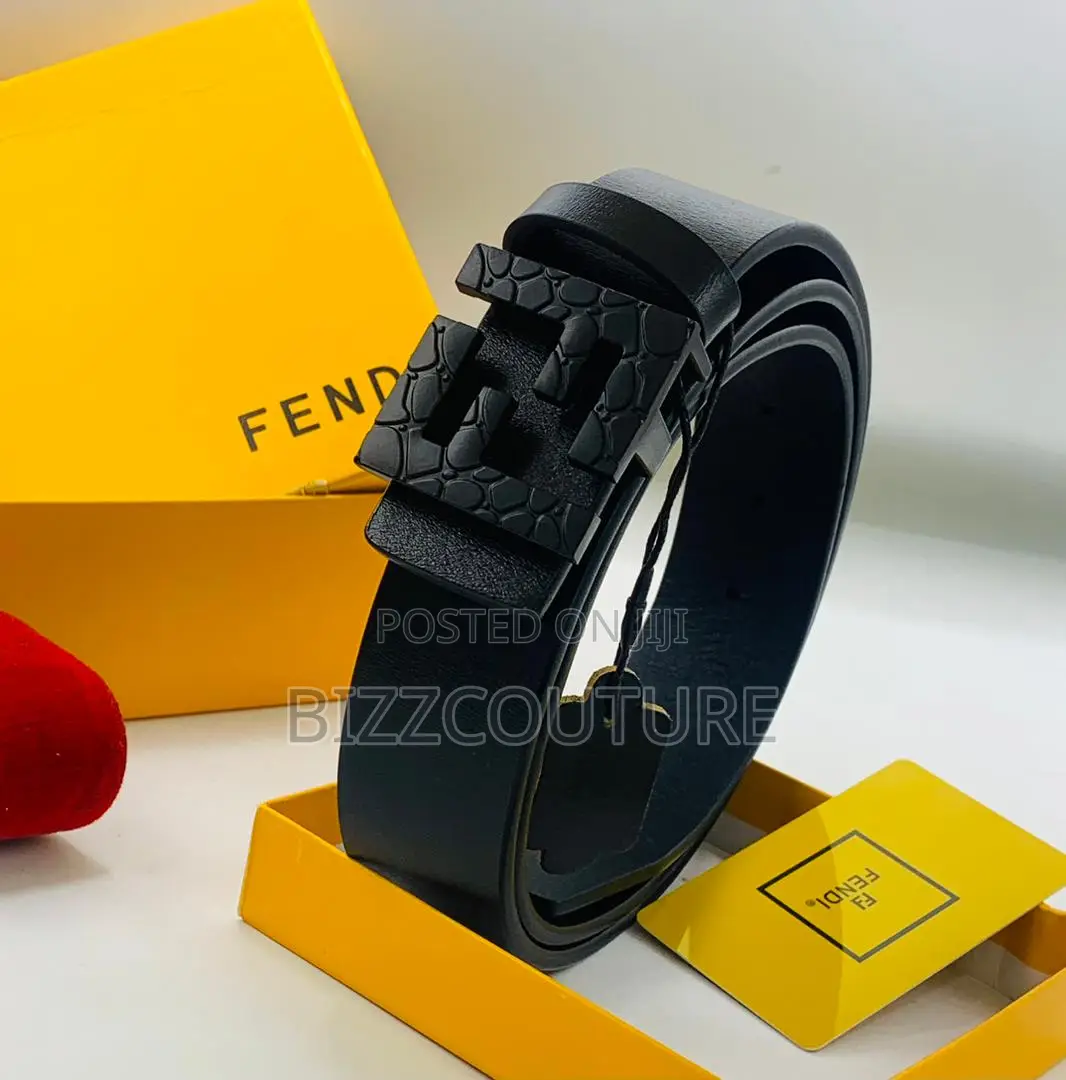 Original Fendi Color Selection Leather Belts Is Available