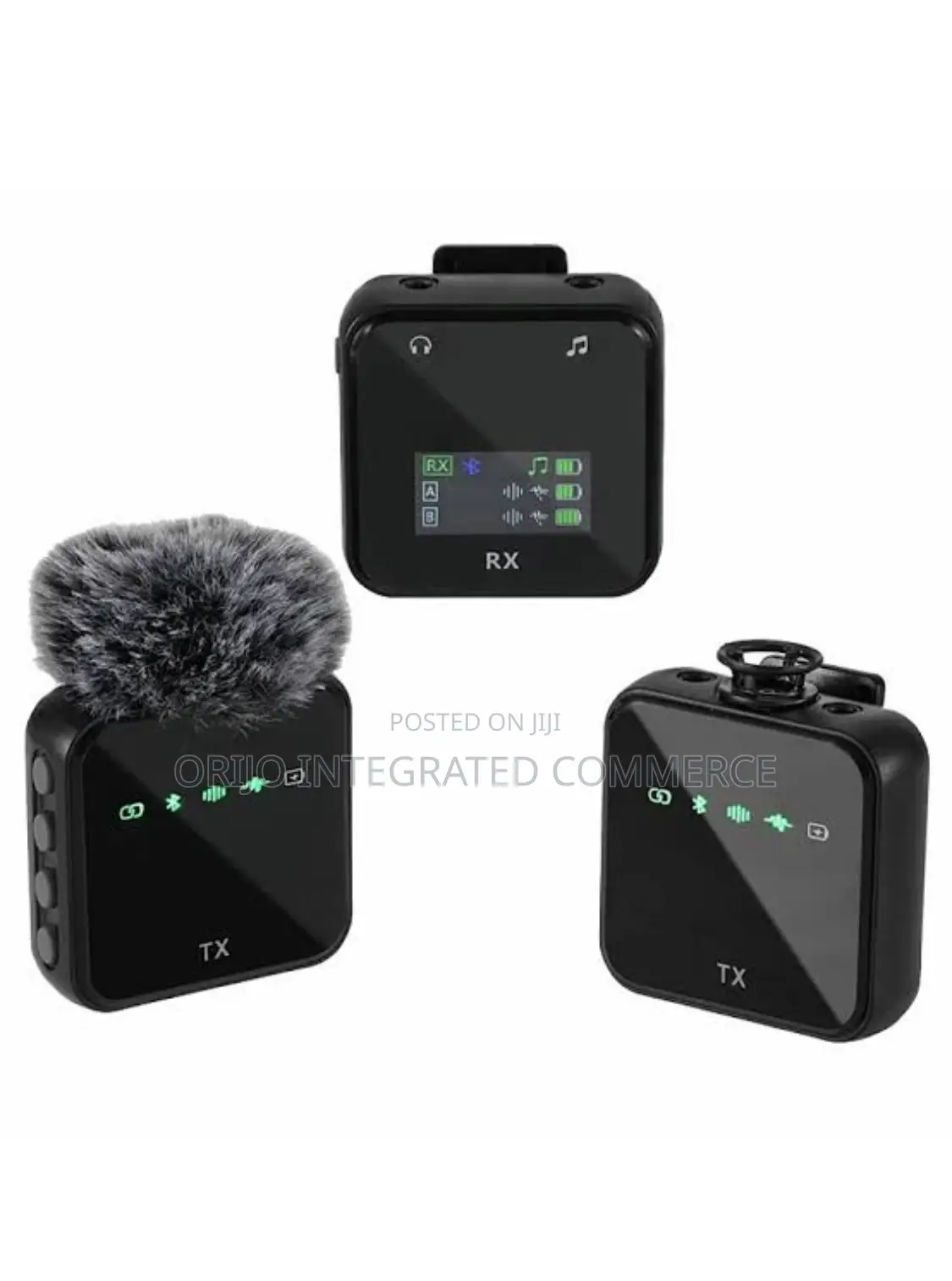 Sx39 Dual Lavalier Wireless Microphone for iPhone Android C