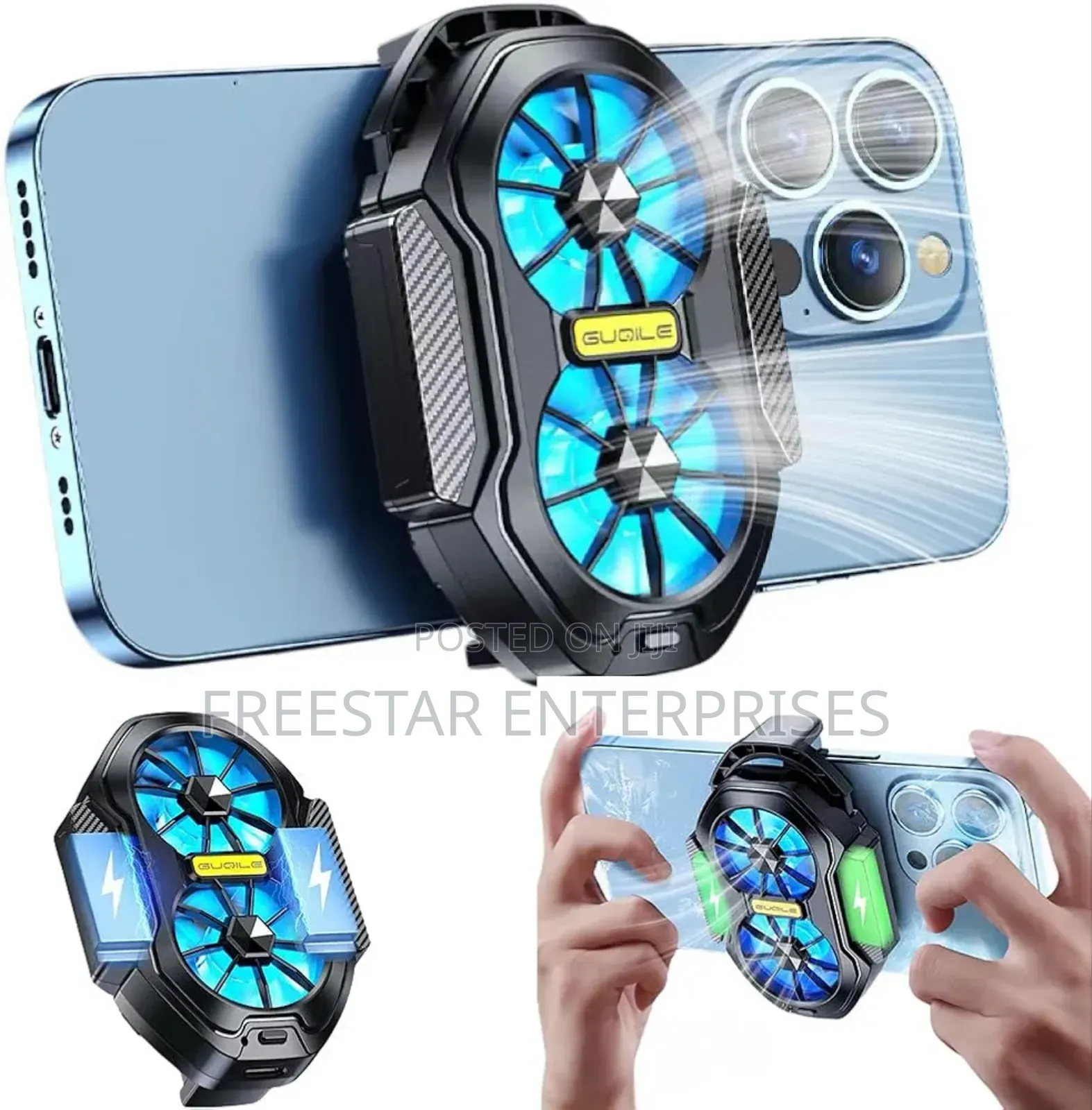 Mobile Phone Cooler. Rechargeable Phone Cooler.