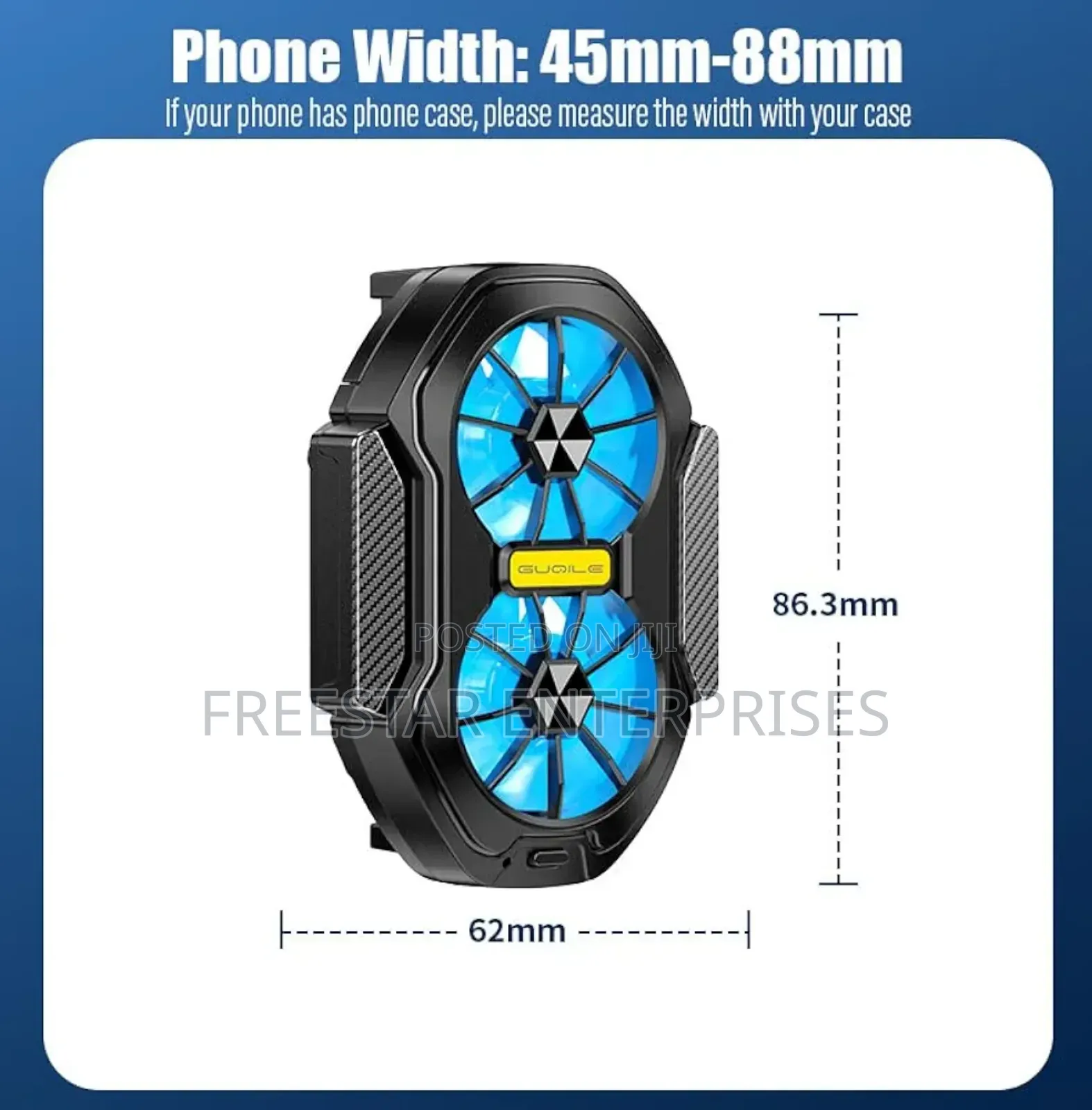 Mobile Phone Cooler. Rechargeable Phone Cooler.
