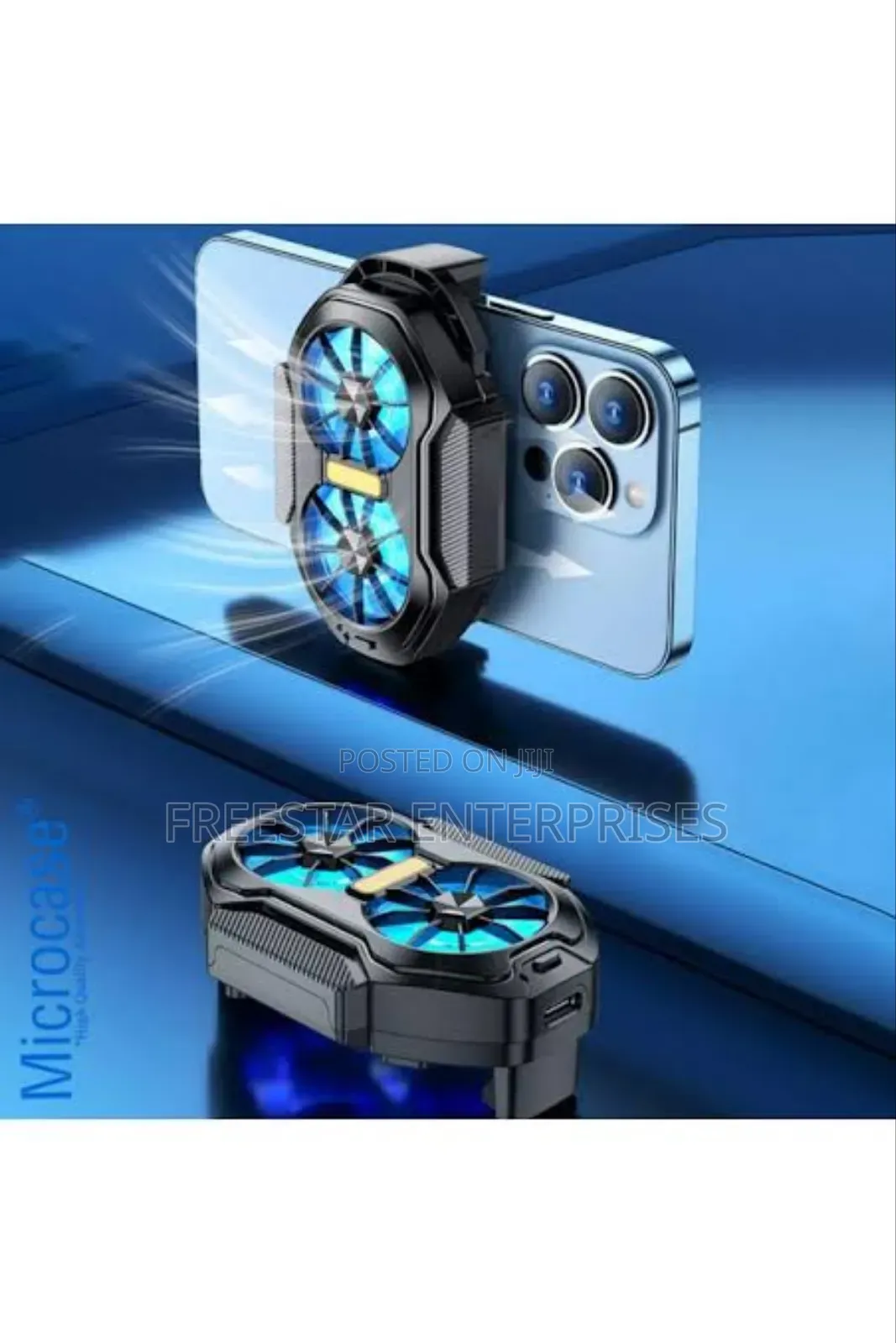 Mobile Phone Cooler. Rechargeable Phone Cooler.