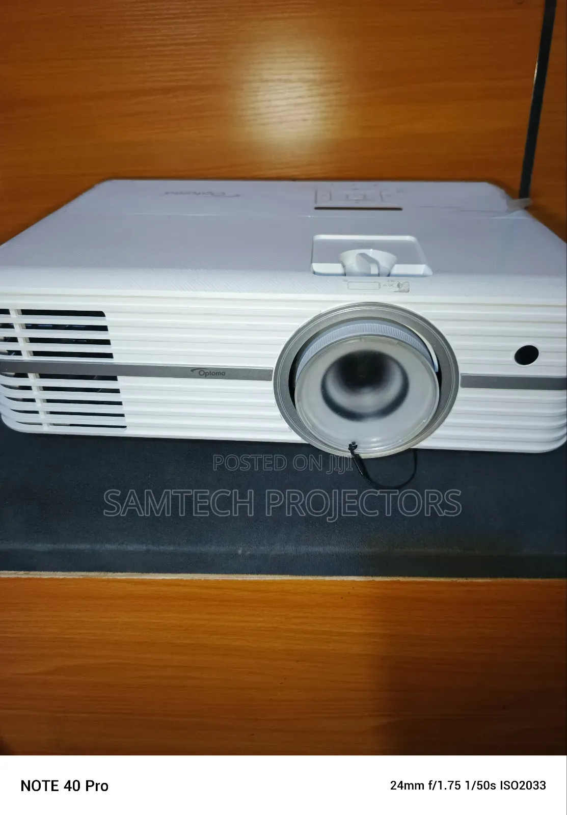 Brand New Optoma UHD Projector Open Carton.