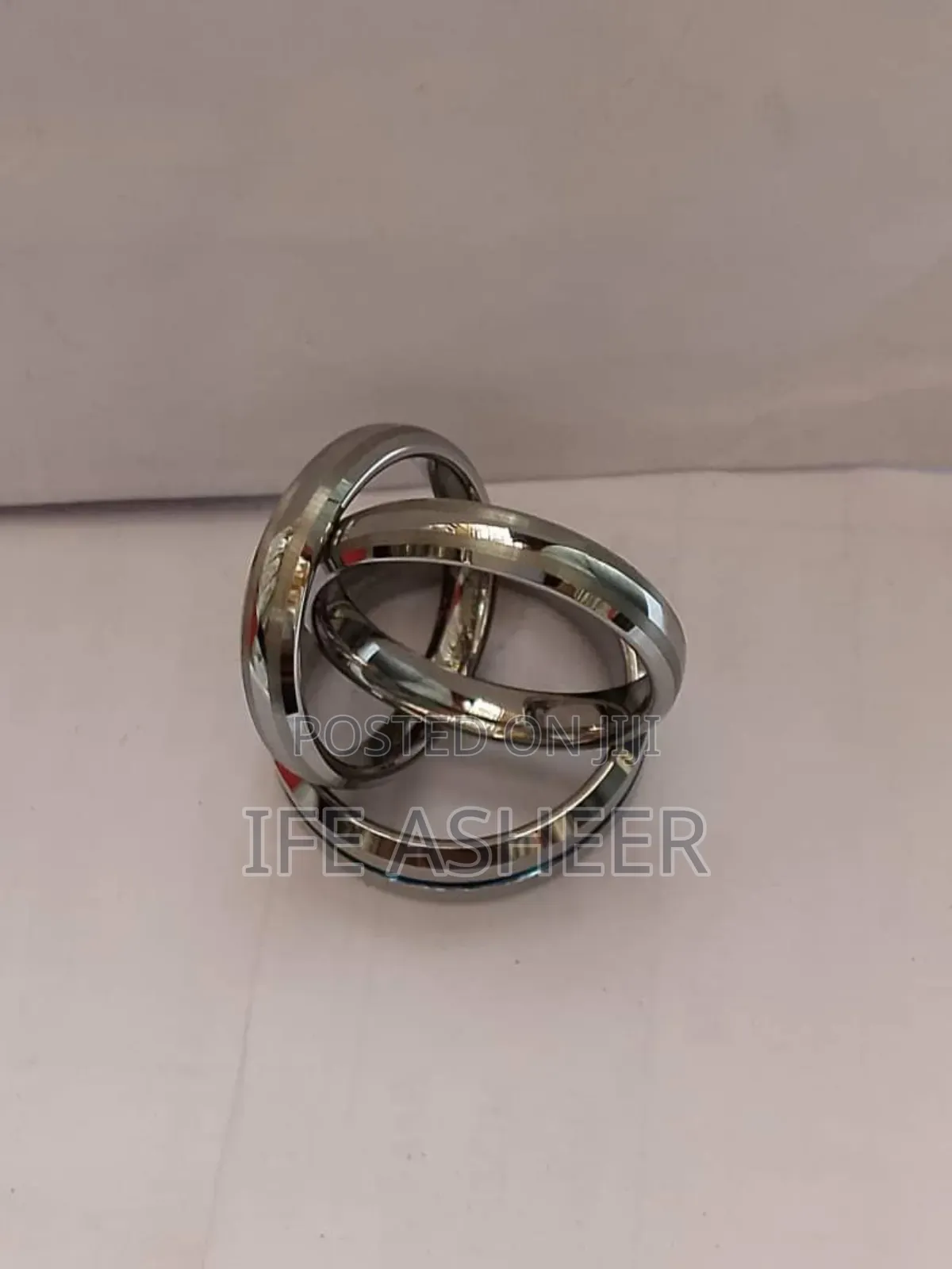 Men's Silver Thick or Slim Wedding Band 0005