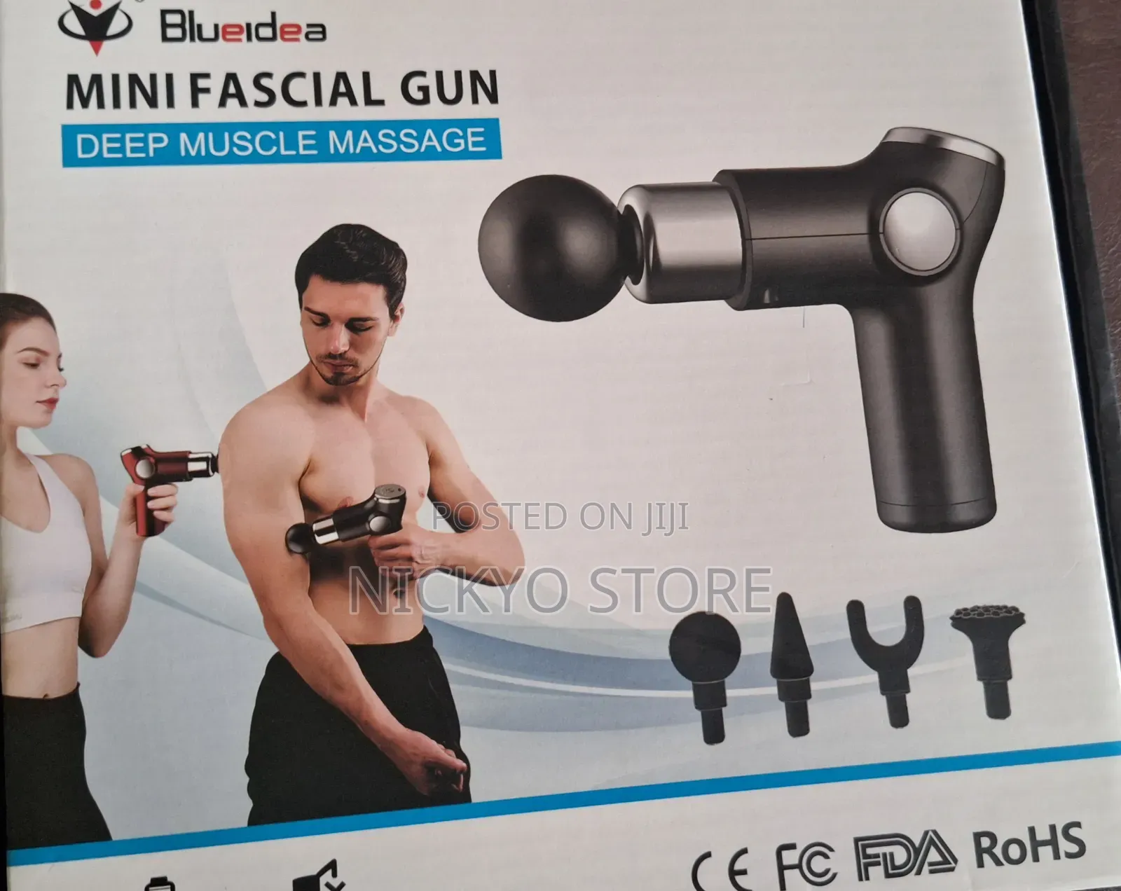 Blueidea Mini Facial Gun Deep Muscle Massager