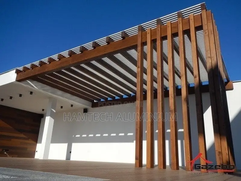 Roof Wood Pergola