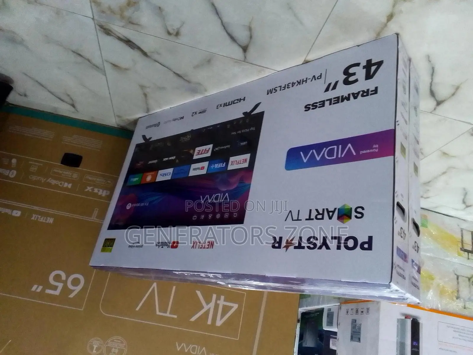 Extremely Reliable Polystar 43" Smart TV