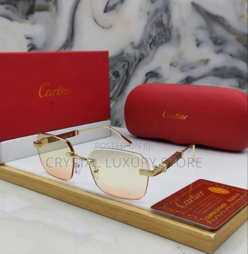 Cartier Quality Luxury Men Glasses