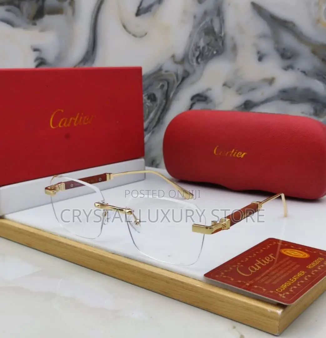 Cartier Quality Luxury Men Glasses
