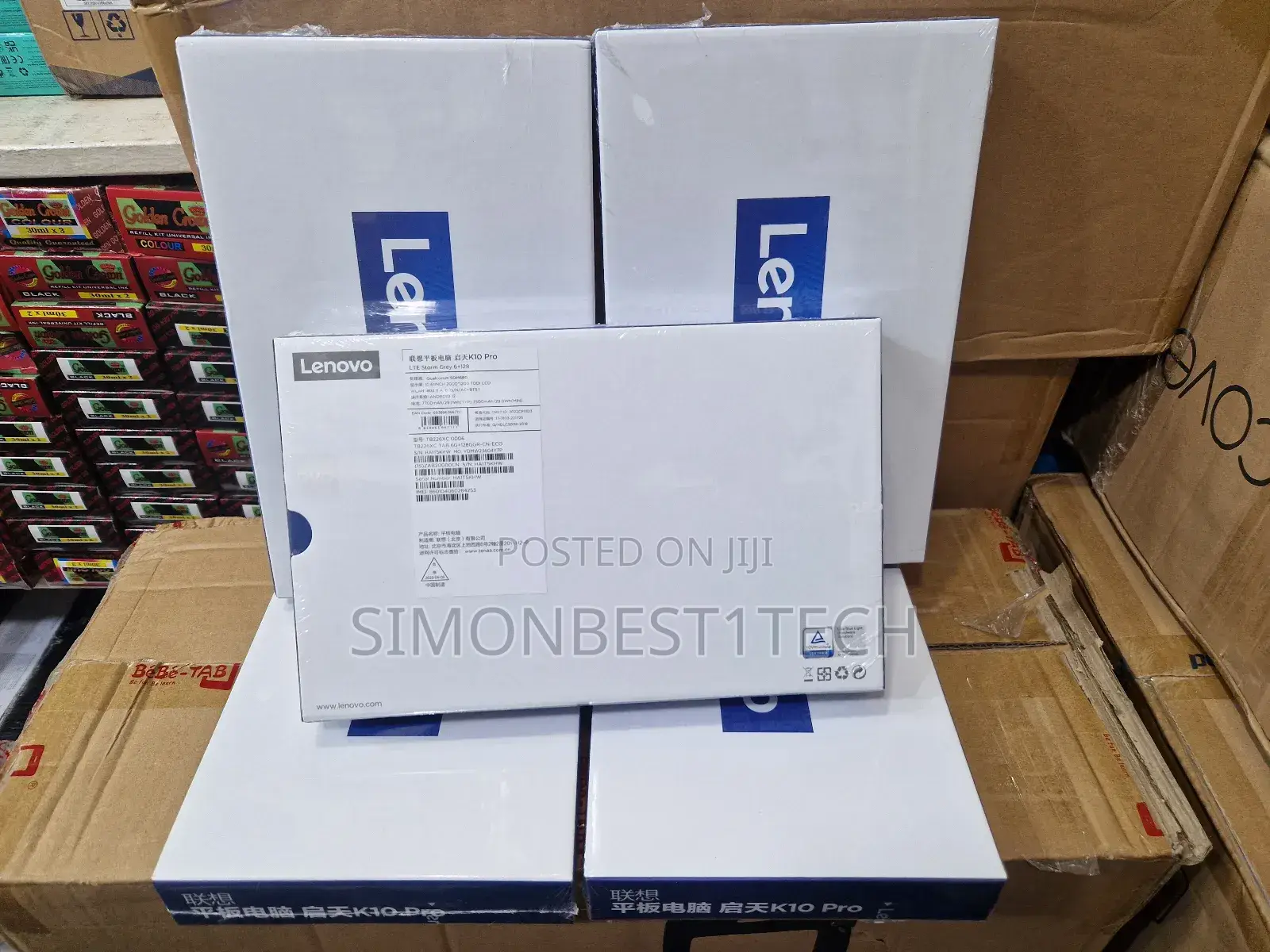 New Lenovo Tab K10 128 GB Gray