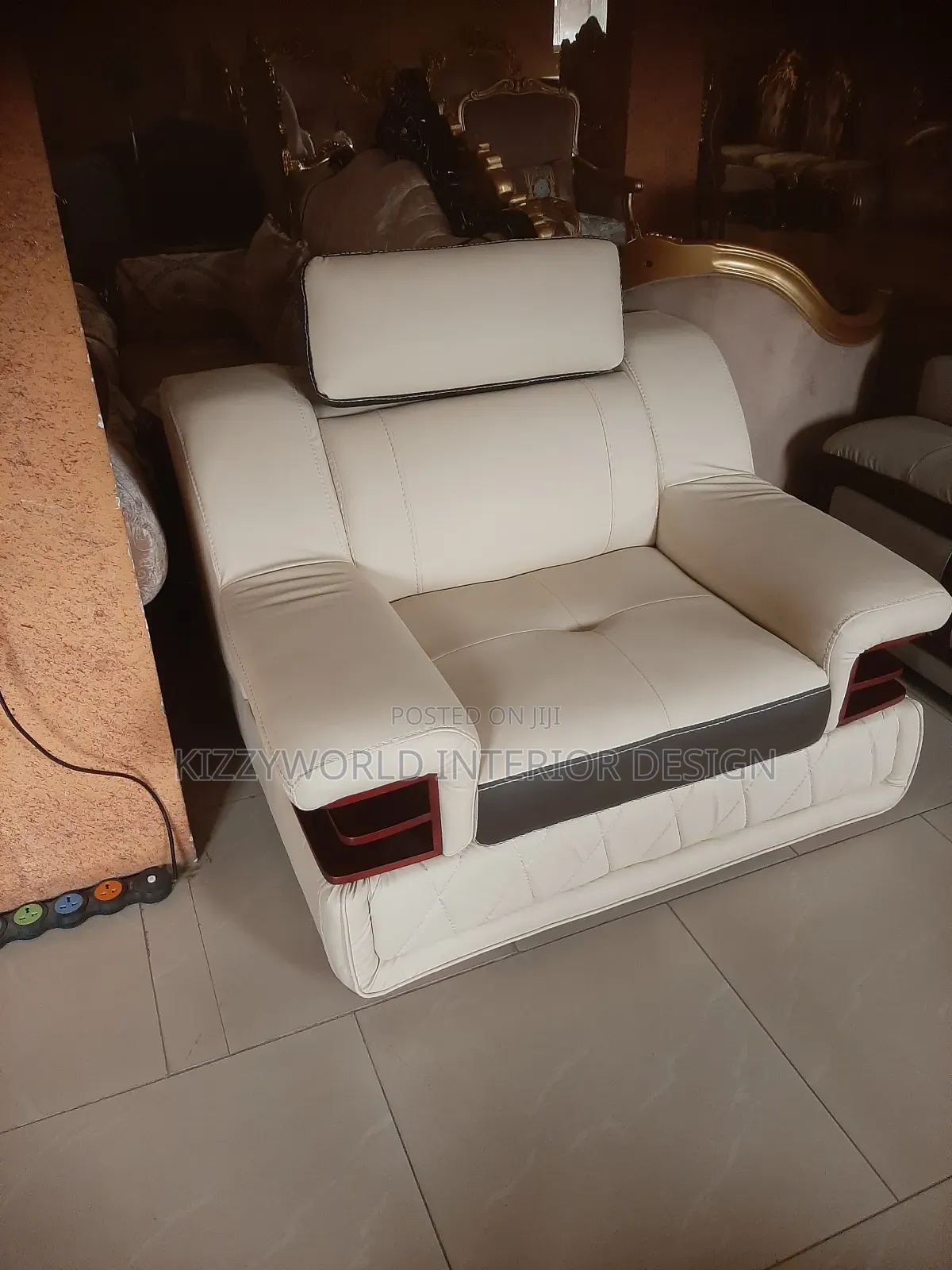 L Shape Sofa Chair Set