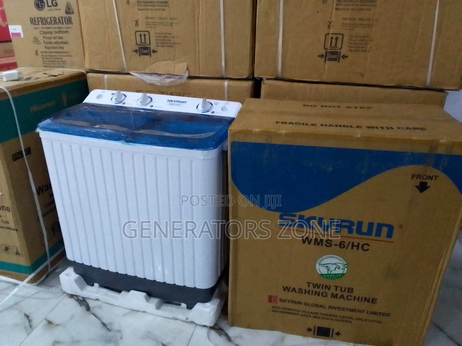 Very Affordable Skyrun 6kg Washing Machine {Wms-6/Hv-Model}