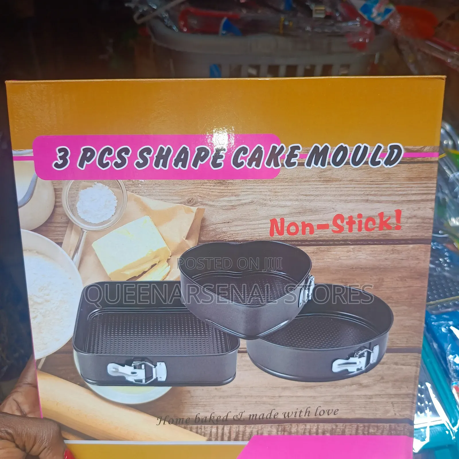 3pcs Non Stick Cake Mould