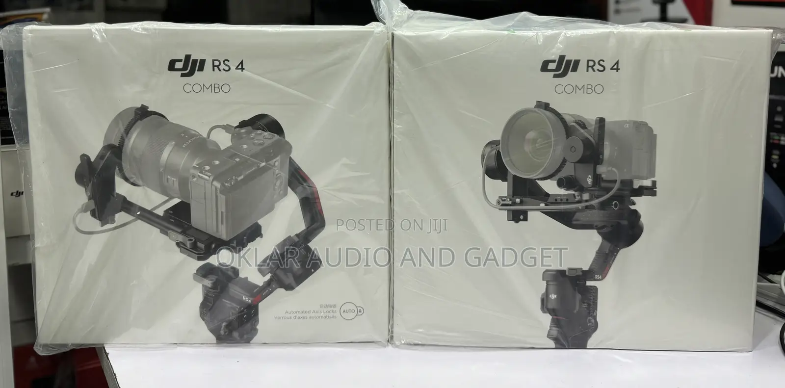 Dji Rs 4 Combo 3-Axis Gimbal Stabilizer for DSLR Cameras