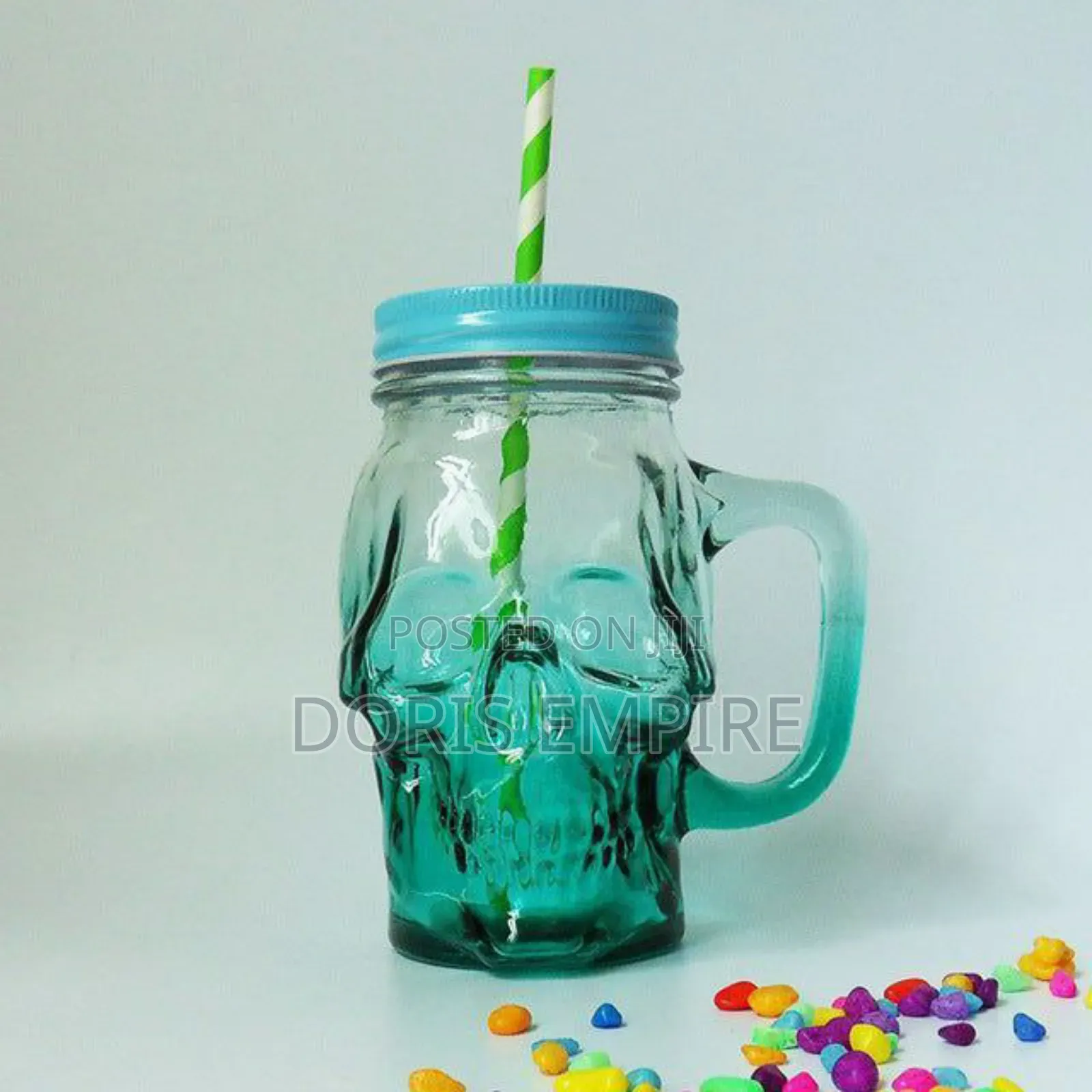 Skull Mason Jar Available Now