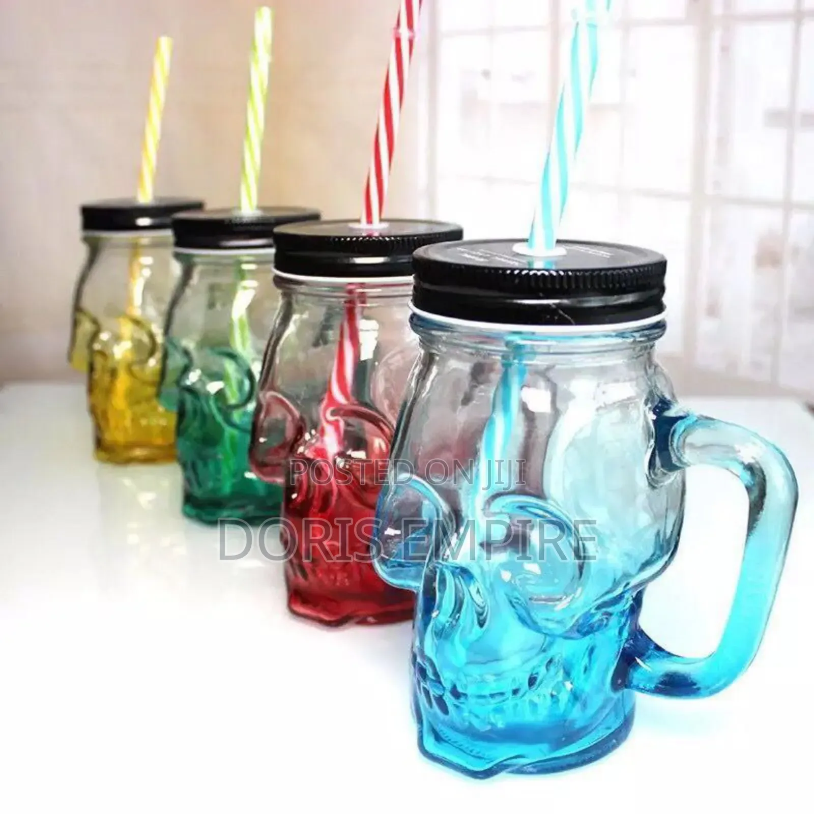 Skull Mason Jar Available Now