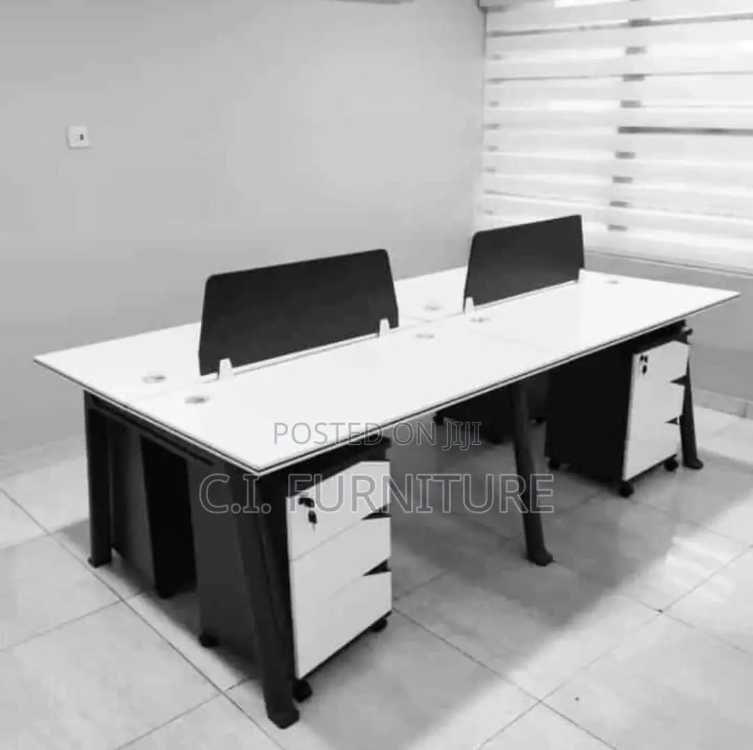Good Workstation by Four With Mobile Drawer