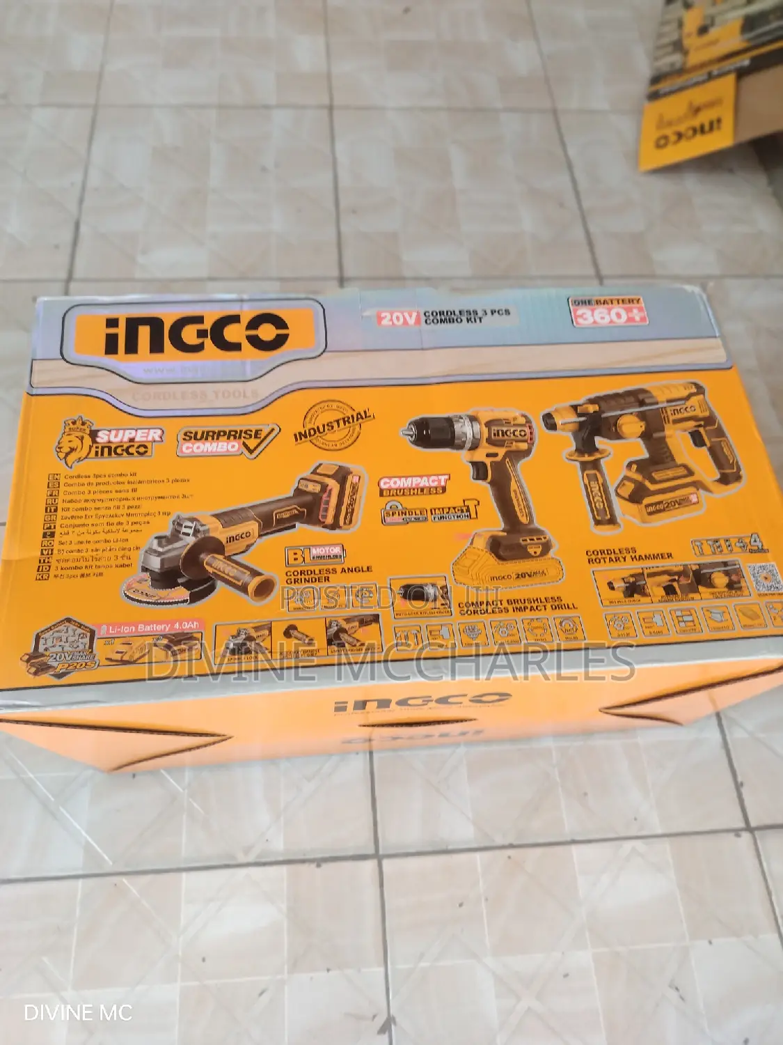 Cosli240202 Cordless 3in1 Combo Kit