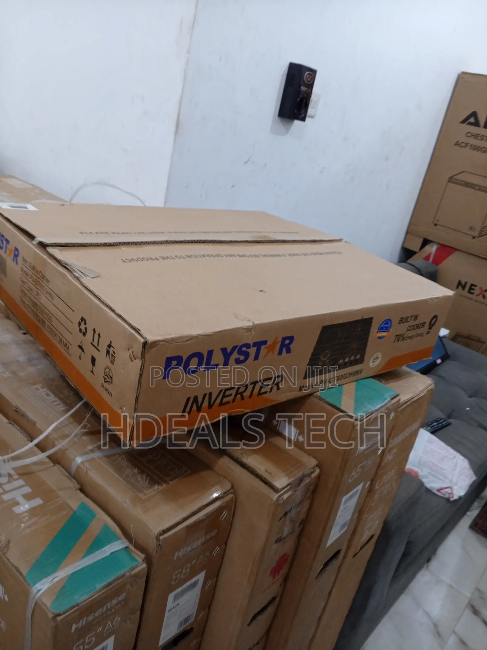 Polystar Built-in Cooker With 3+1 Burners.