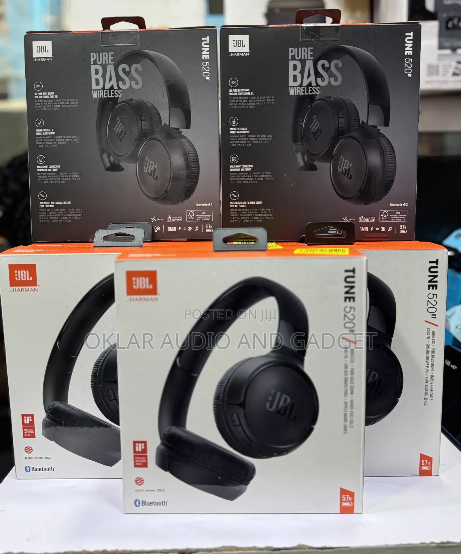 JBL Tune 520bt Bluetooth Speaker