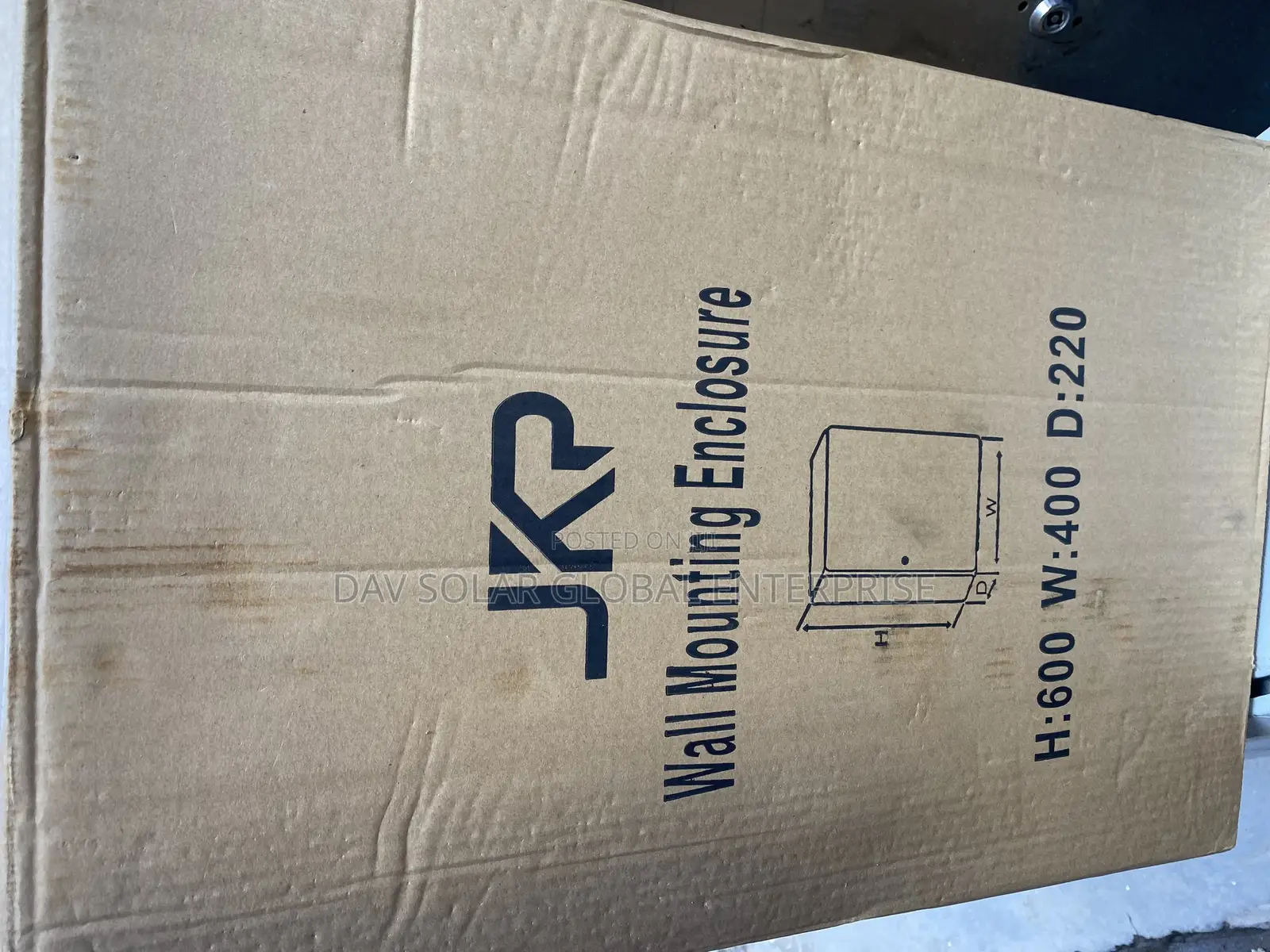 Box Bar Wall Mounting Enclosure