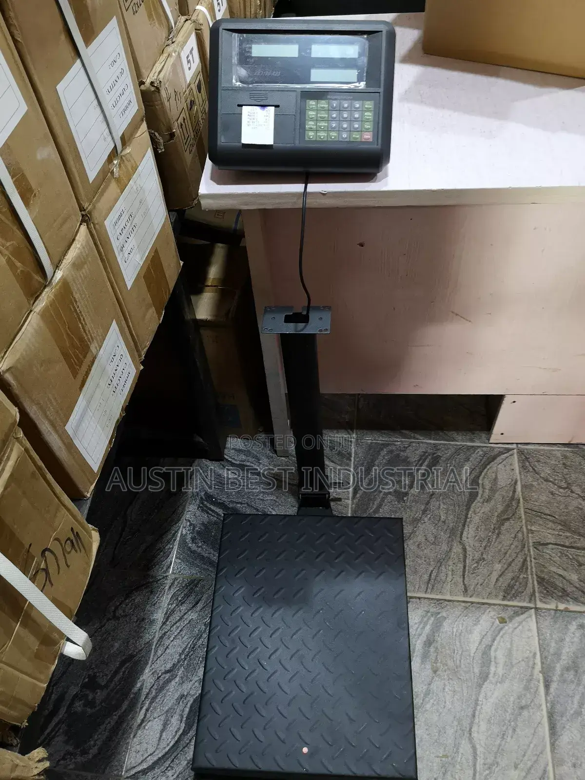Printer Electronic Platform Scale 300kg