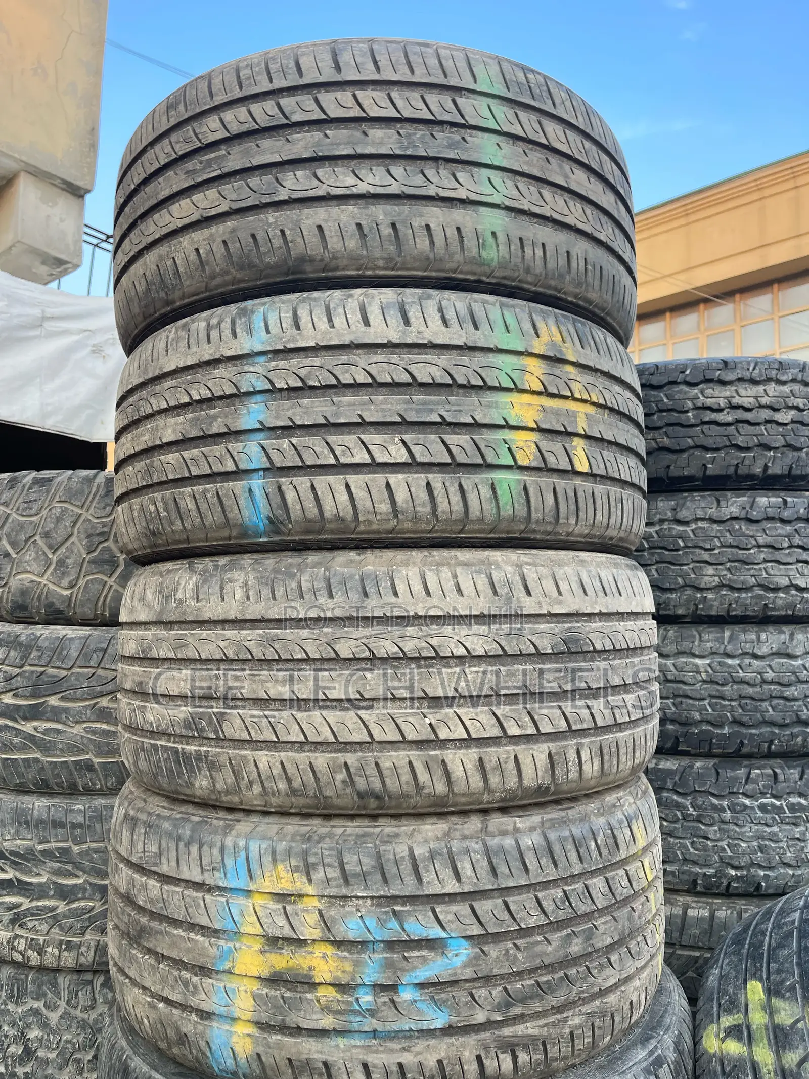 Straight Line 245/40r20 Set With 2023 Date