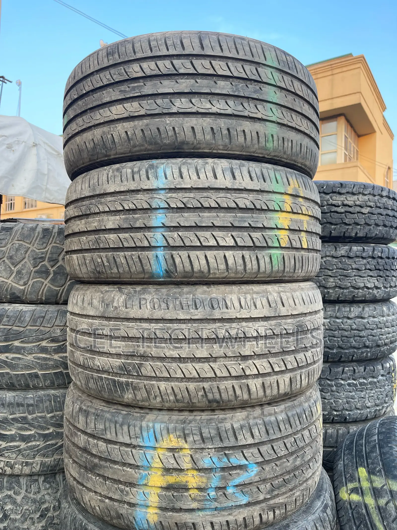 Straight Line 245/40r20 Set With 2023 Date